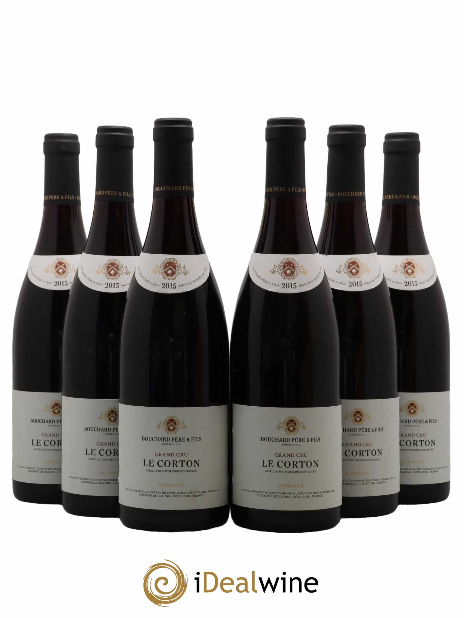 Corton Grand Cru Le Corton Bouchard Père & Fils 2015 - Lot de 6 bouteilles - 0