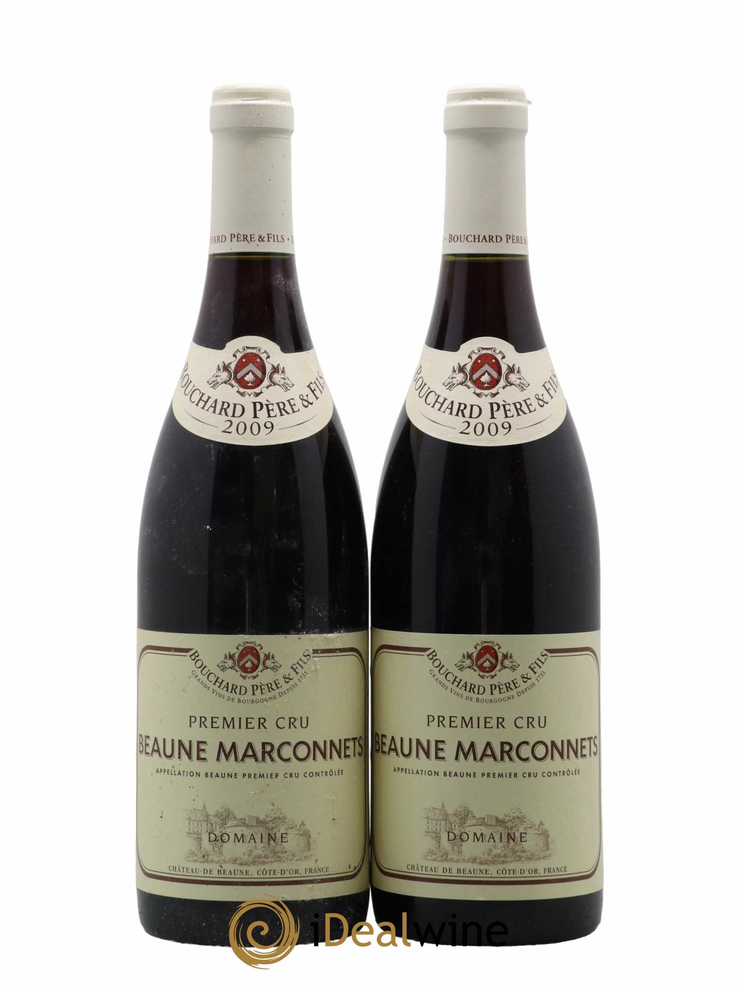 Beaune 1er Cru Marconnets Bouchard Père & Fils 2009 - Lot de 2 bouteilles - 0