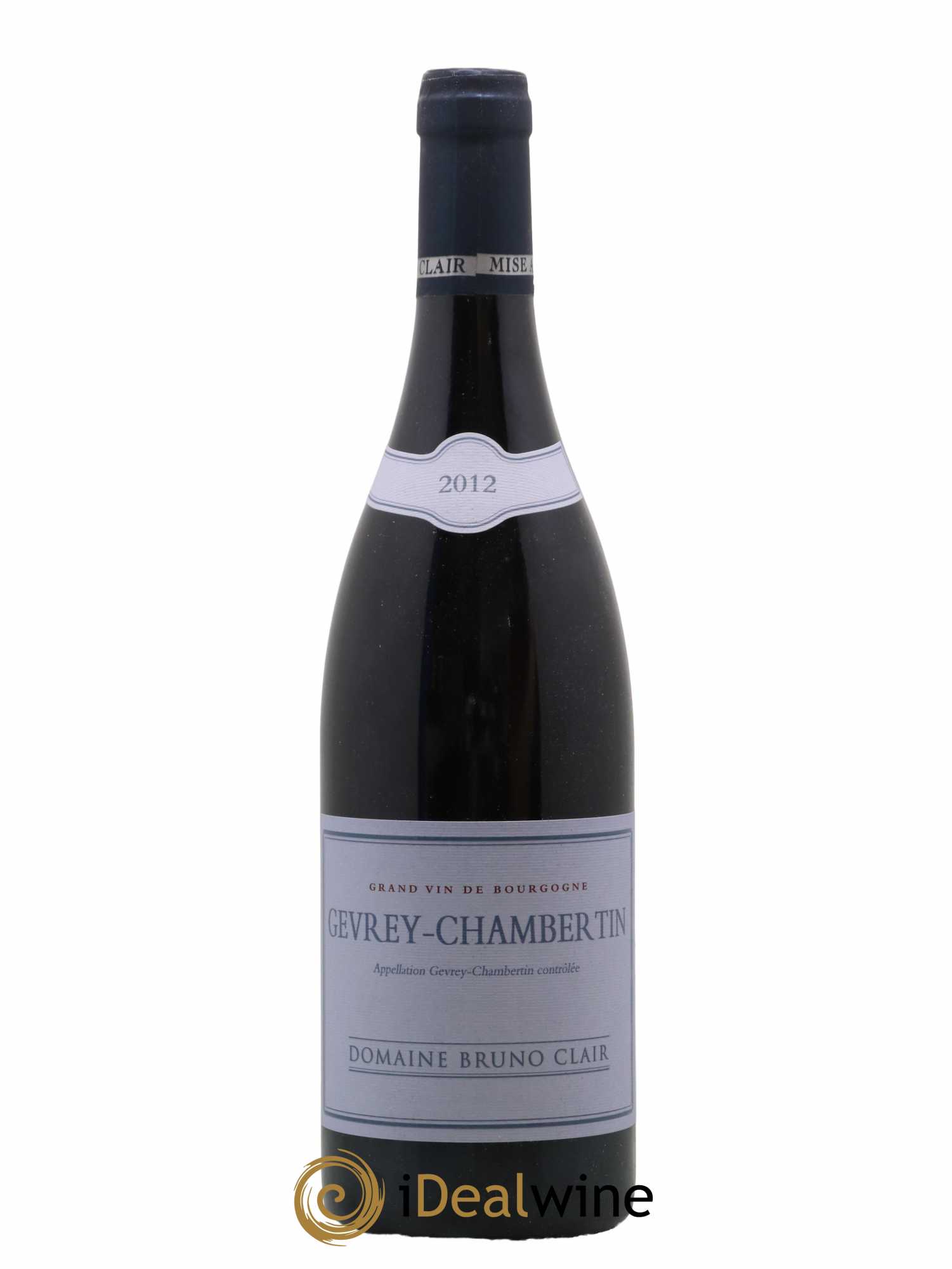 Gevrey-Chambertin Bruno Clair (Domaine) 2012 - Lot de 1 bouteille - 0