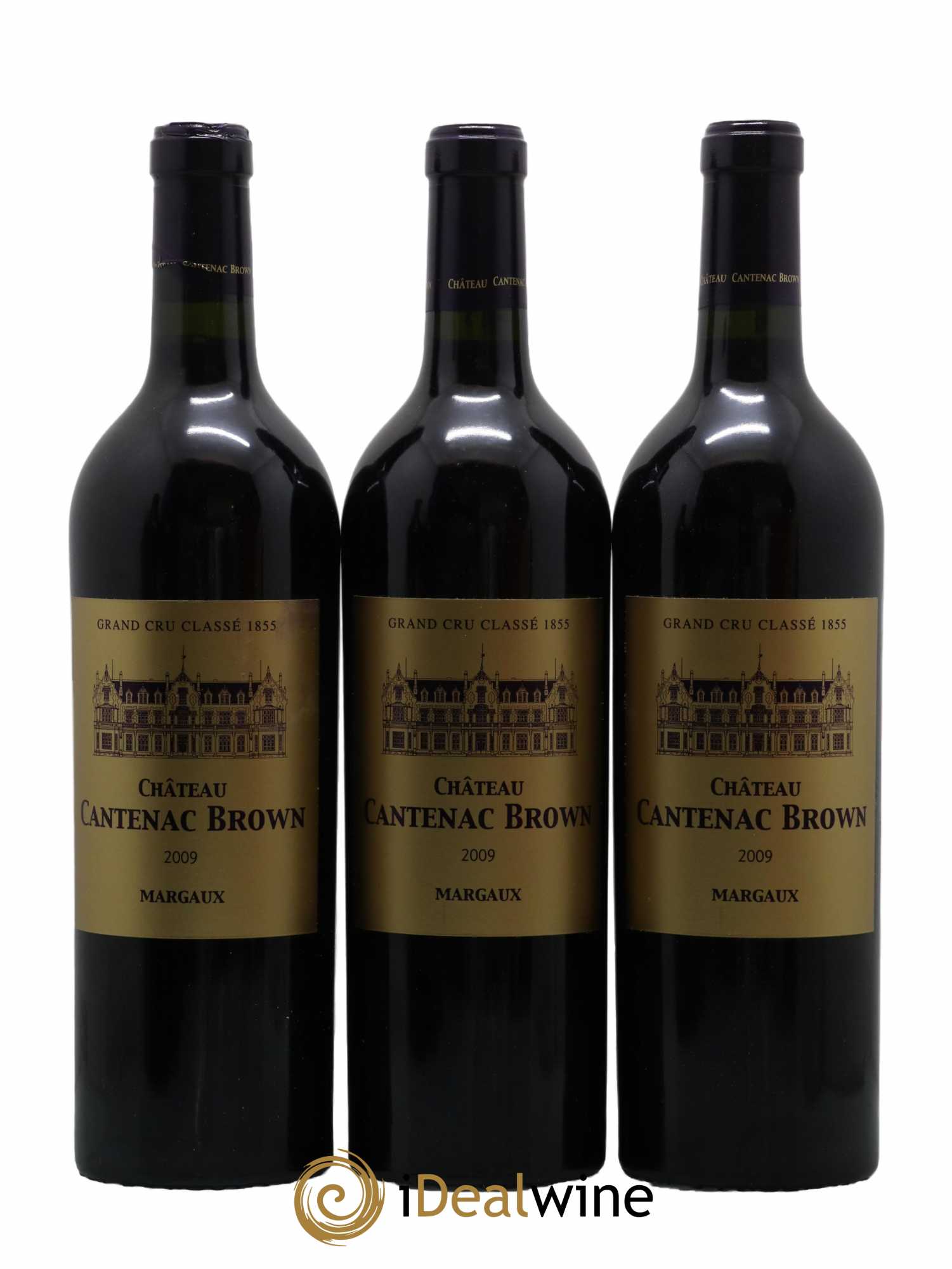 Château Cantenac Brown 3ème Grand Cru Classé 2009 - Lot de 12 bouteilles - 1