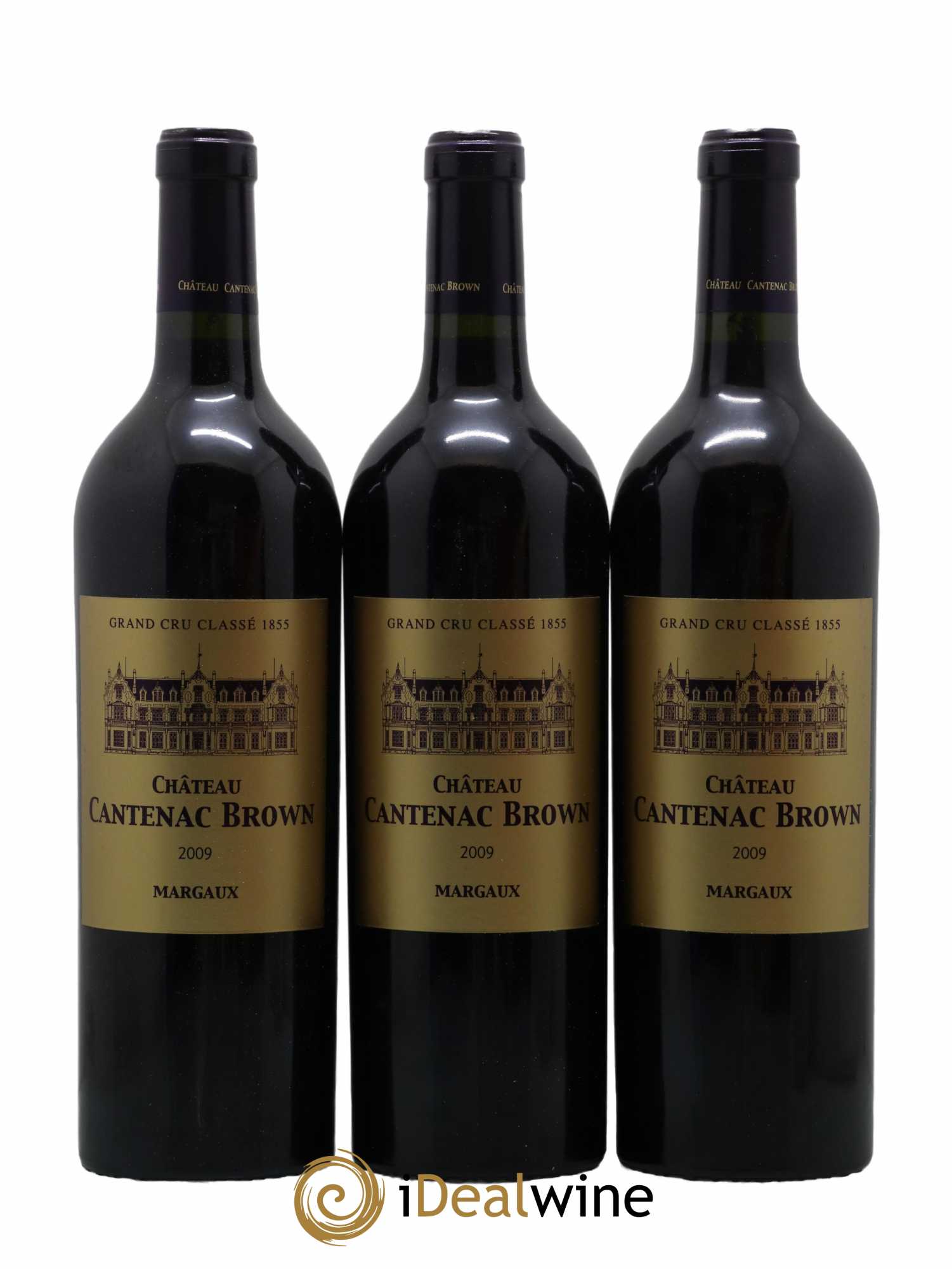 Château Cantenac Brown 3ème Grand Cru Classé 2009 - Lot de 12 bouteilles - 2