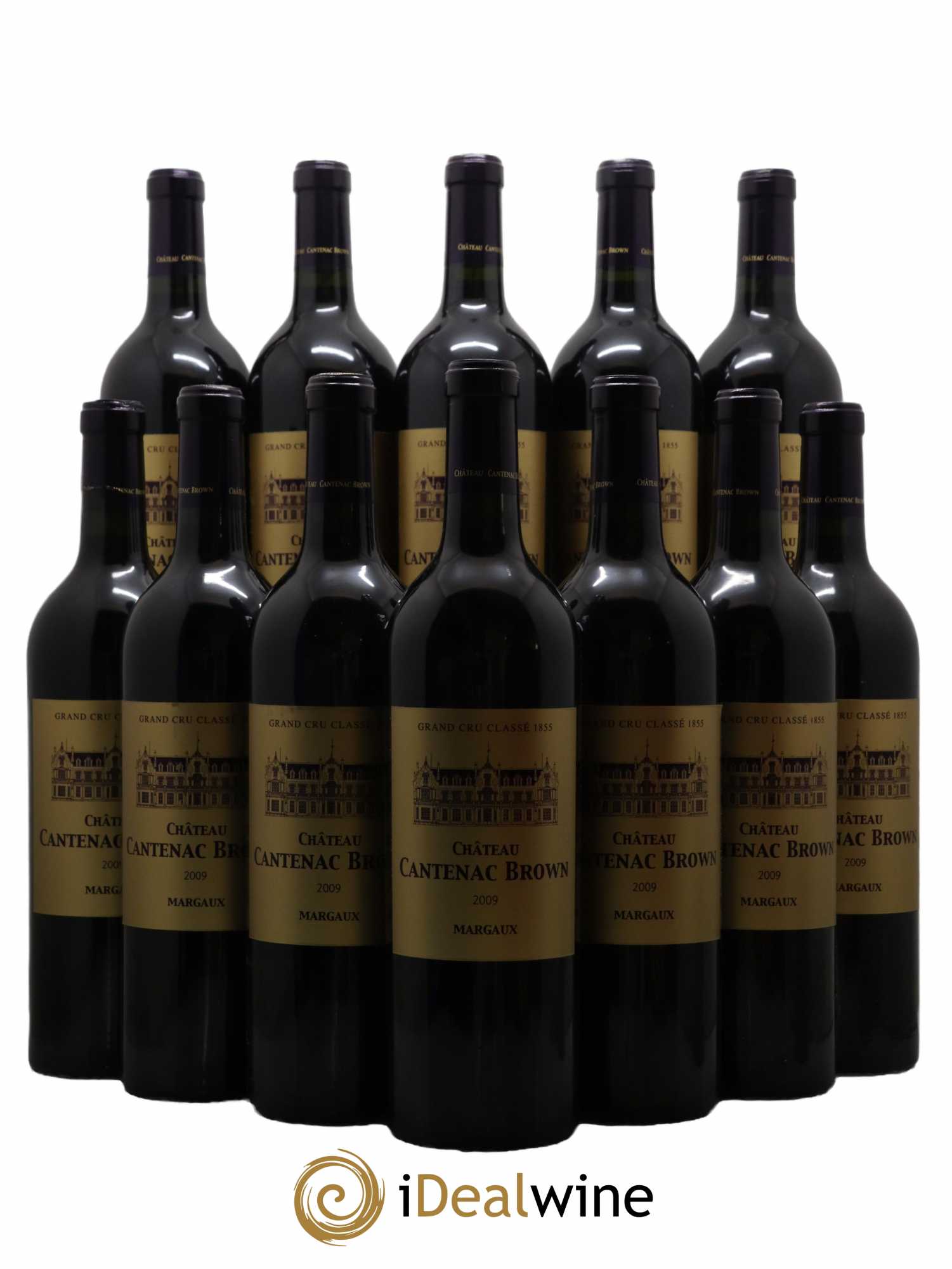 Château Cantenac Brown 3ème Grand Cru Classé 2009 - Lot de 12 bouteilles - 0