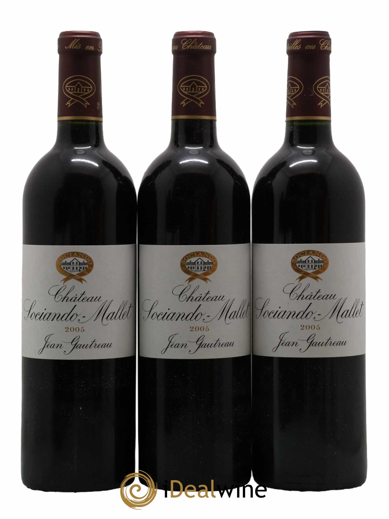 Château Sociando Mallet 2005 - Lot de 12 bouteilles - 3