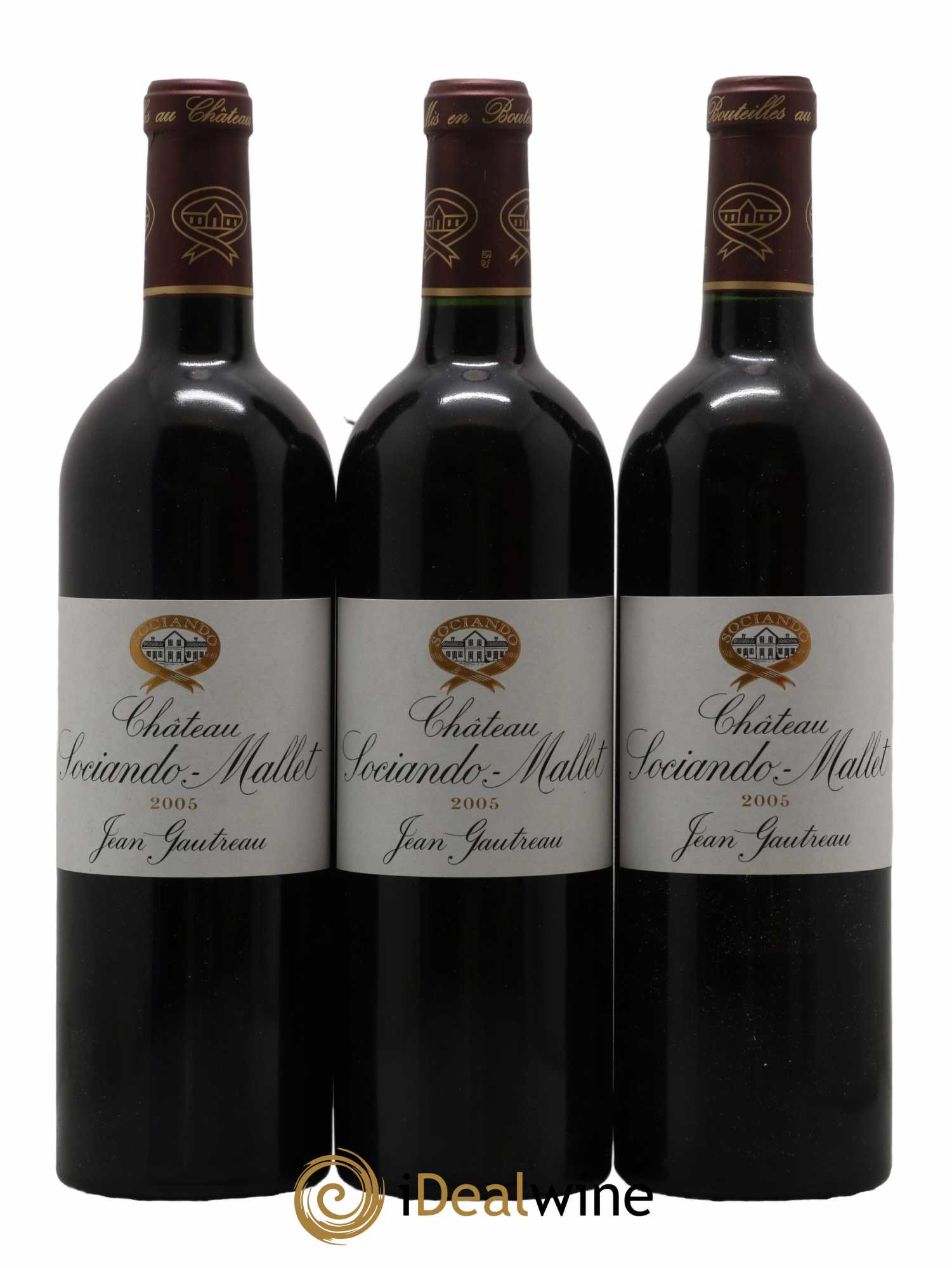 Château Sociando Mallet 2005 - Lot de 12 bouteilles - 4