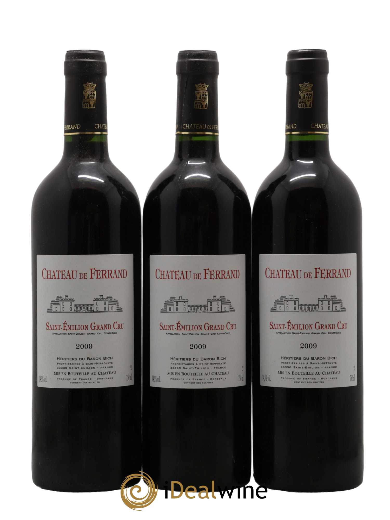 Château de Ferrand Grand Cru Classé 2009 - Lot de 6 bouteilles - 1