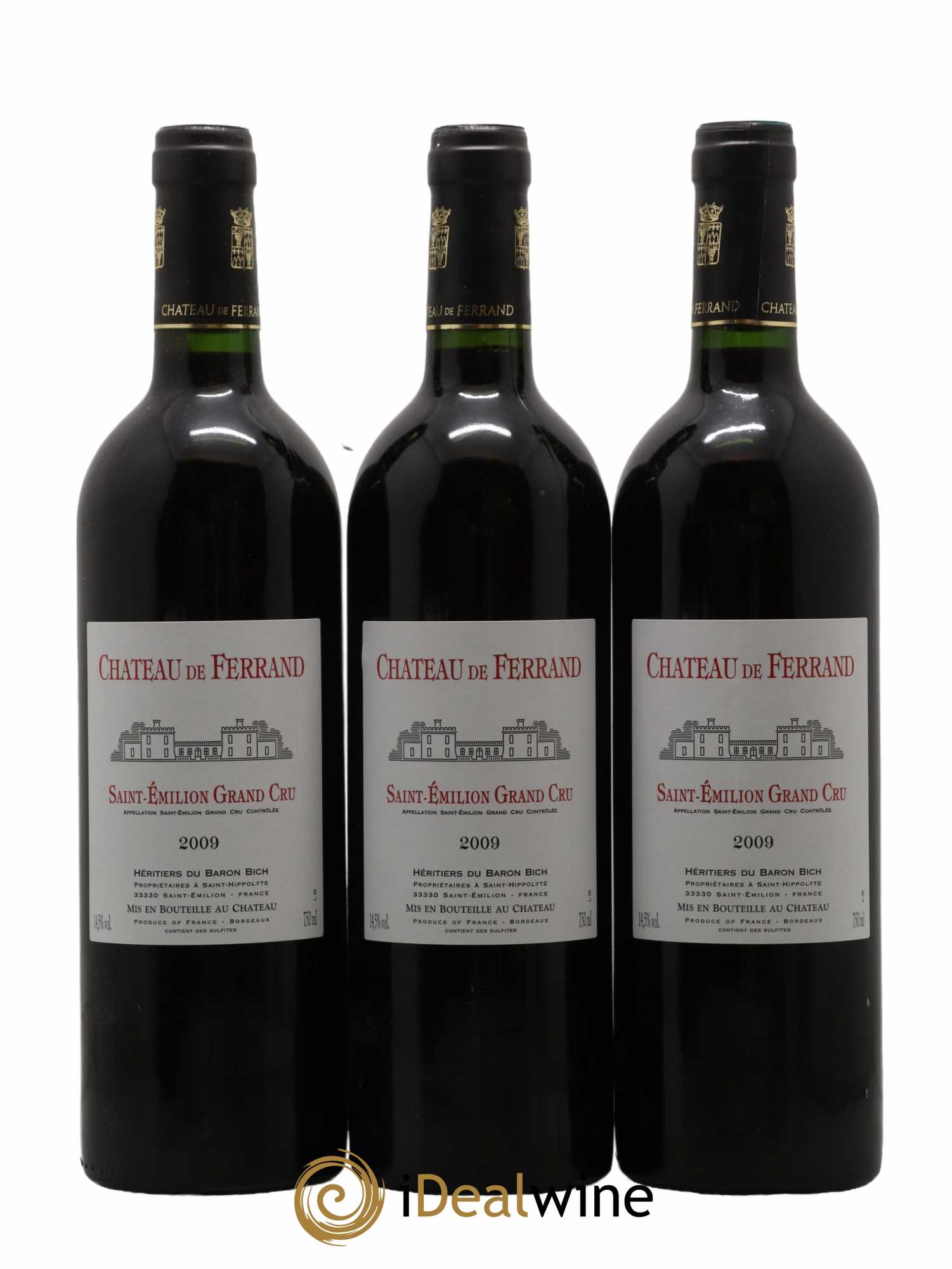 Château de Ferrand Grand Cru Classé 2009 - Lot de 6 bouteilles - 2
