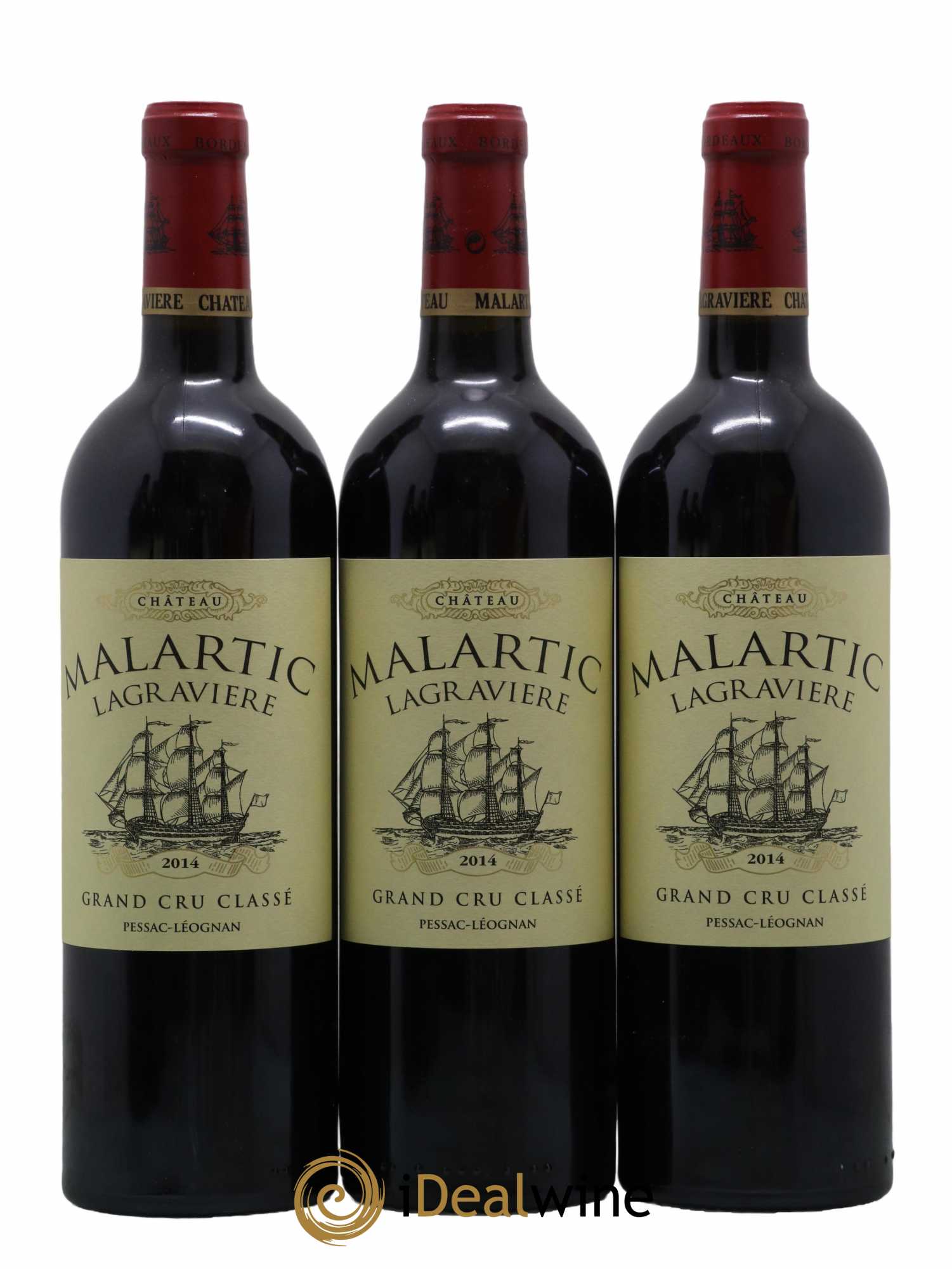 Château Malartic-Lagravière Cru Classé de Graves 2014 - Lot de 6 bouteilles - 2