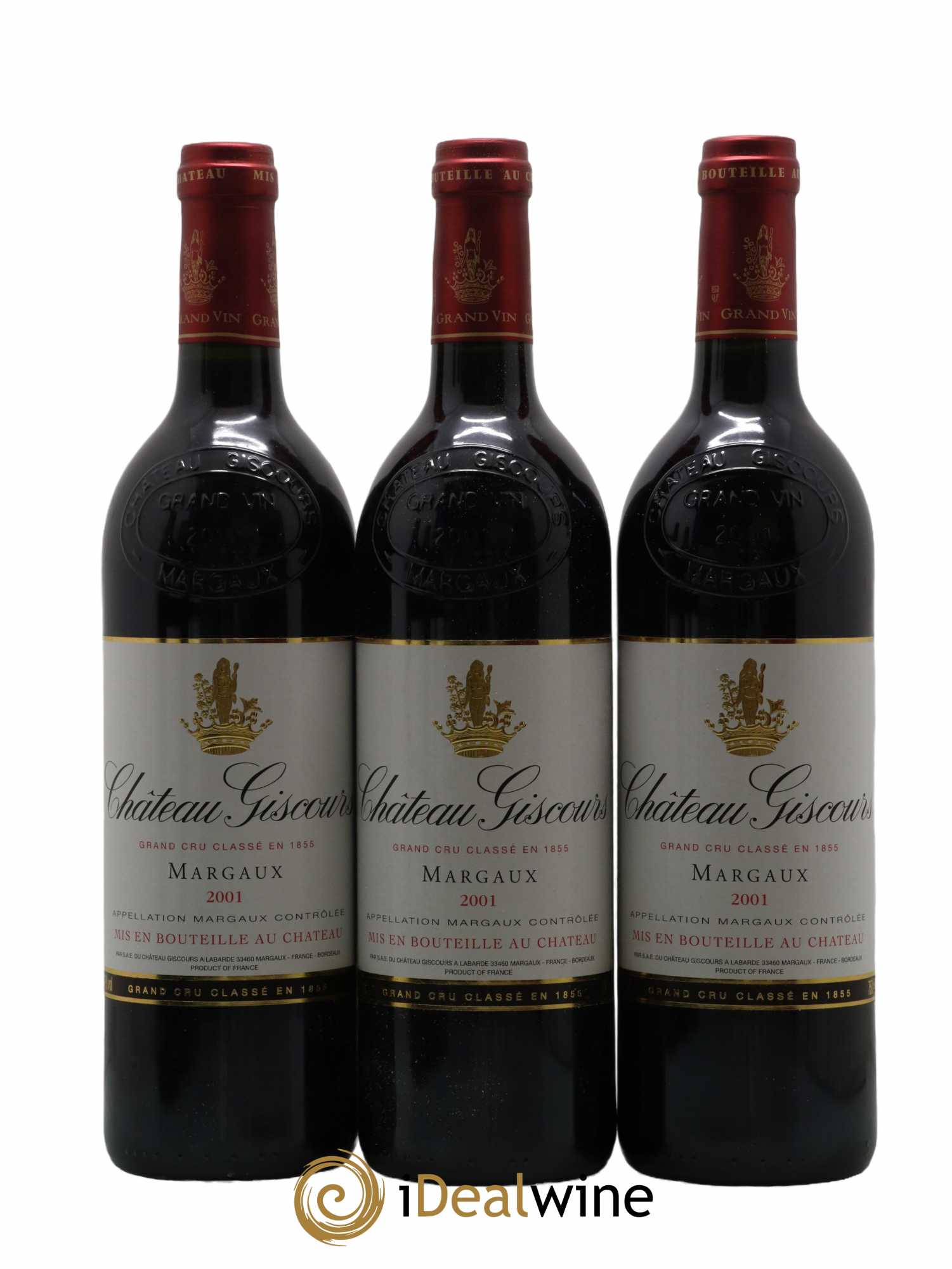 Château Giscours 3ème Grand Cru Classé 2001 - Lot of 6 bottles - 1