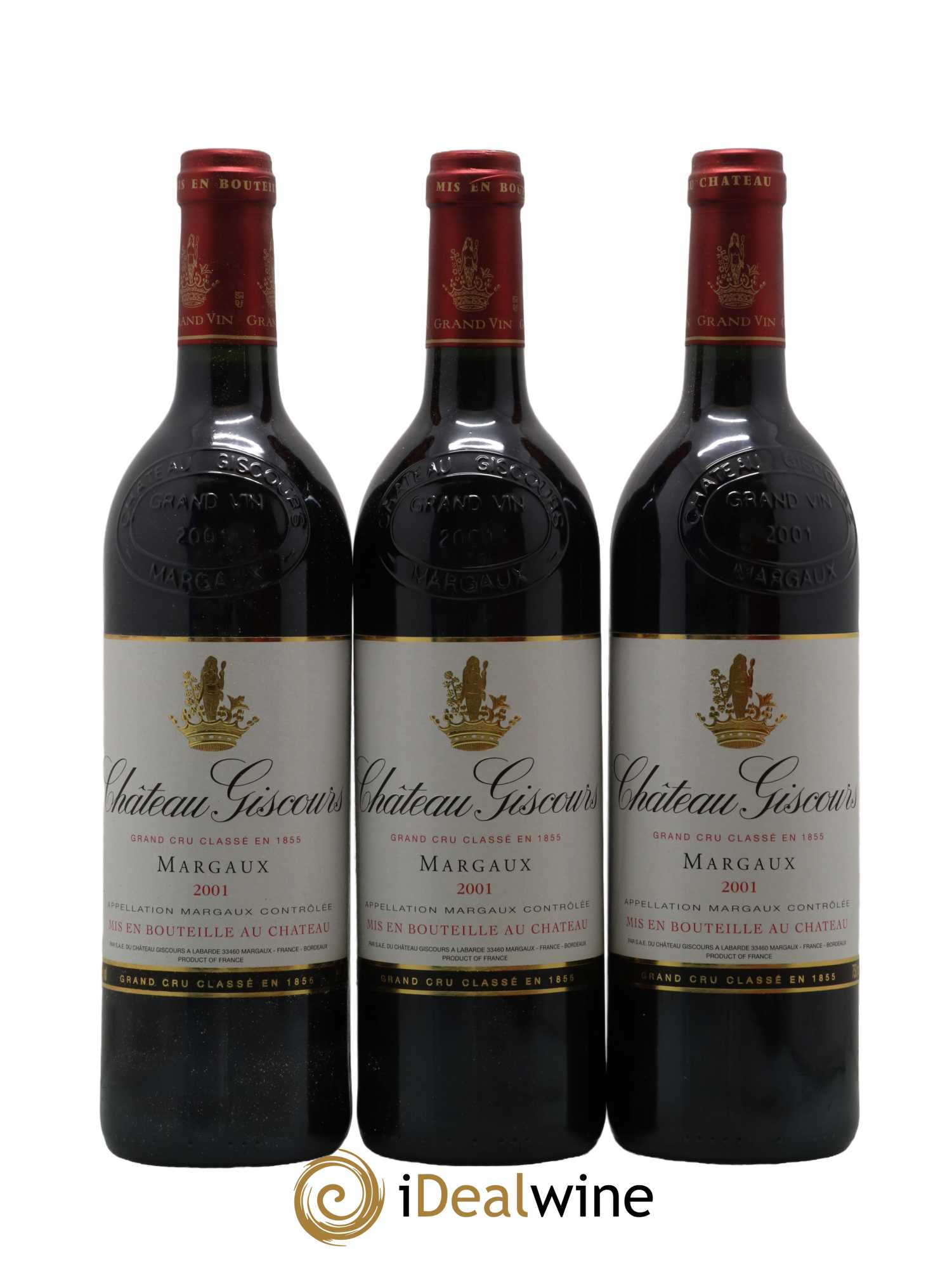 Château Giscours 3ème Grand Cru Classé 2001 - Lot of 6 bottles - 2