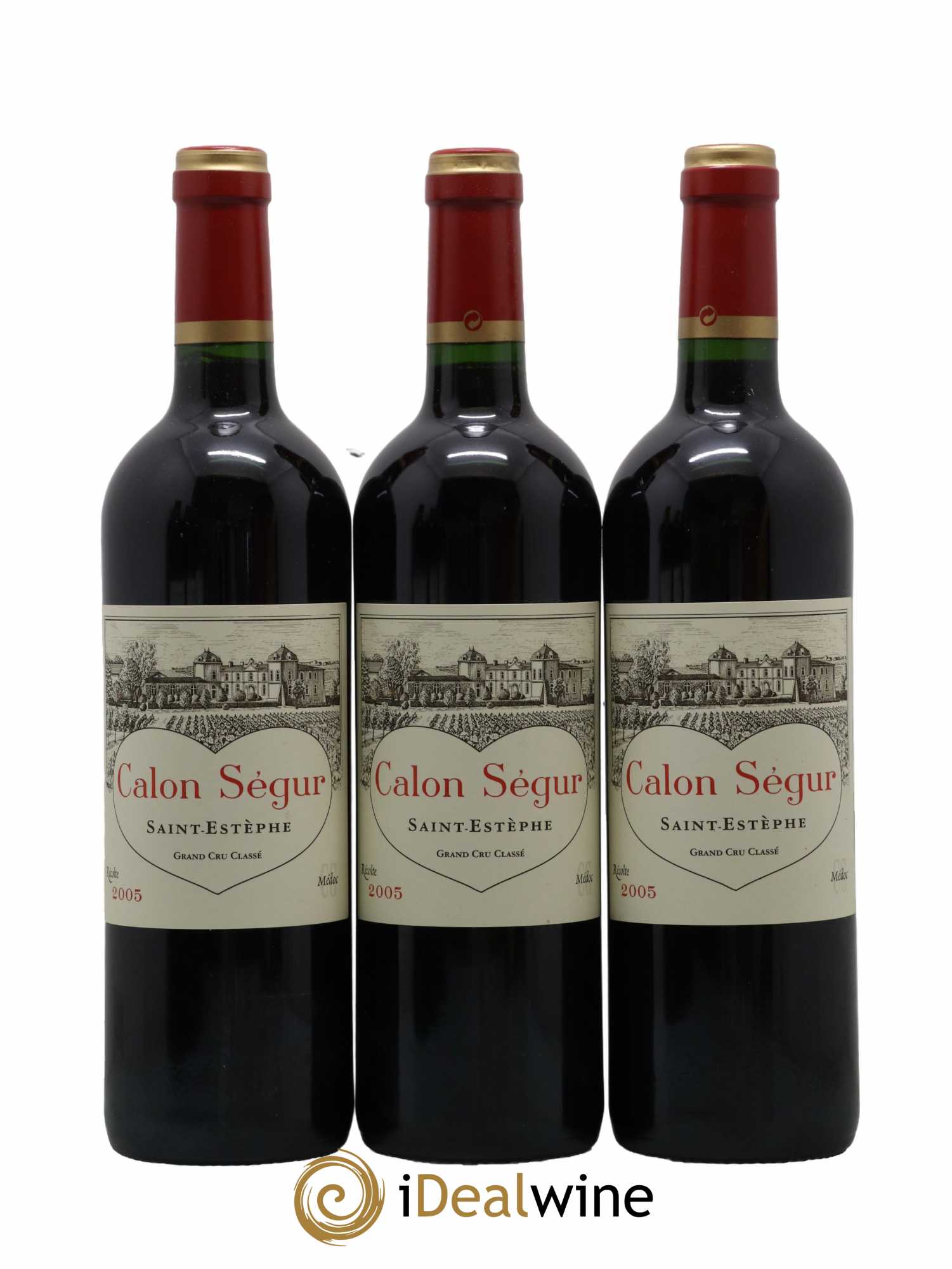 Château Calon Ségur 3ème Grand Cru Classé 2005 - Lot de 6 bouteilles - 2