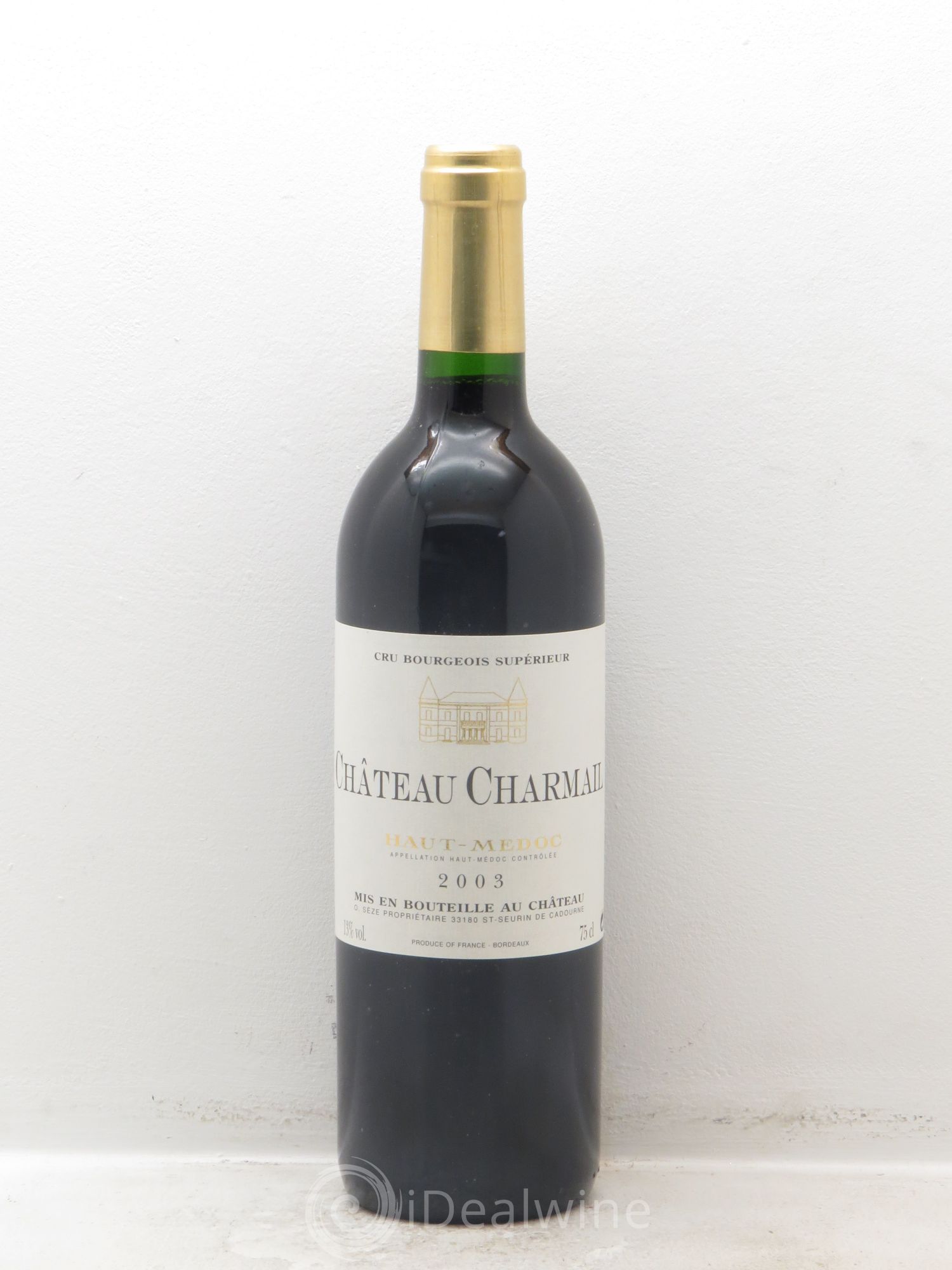 Château Charmail Cru Bourgeois (sans prix de réserve) 2003 - Lot de 12 bouteilles - 0