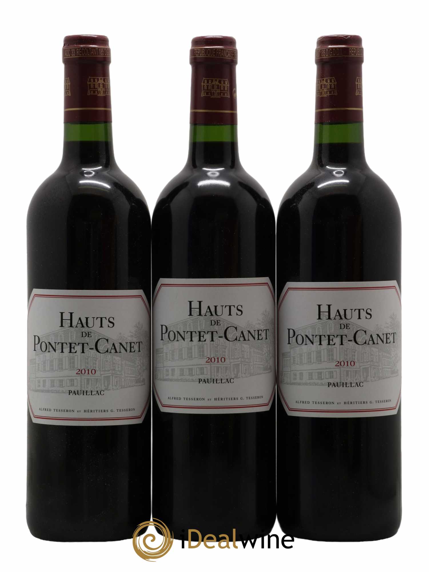 Les Hauts de Pontet-Canet Second Vin 2010 - Lot de 12 bouteilles - 2