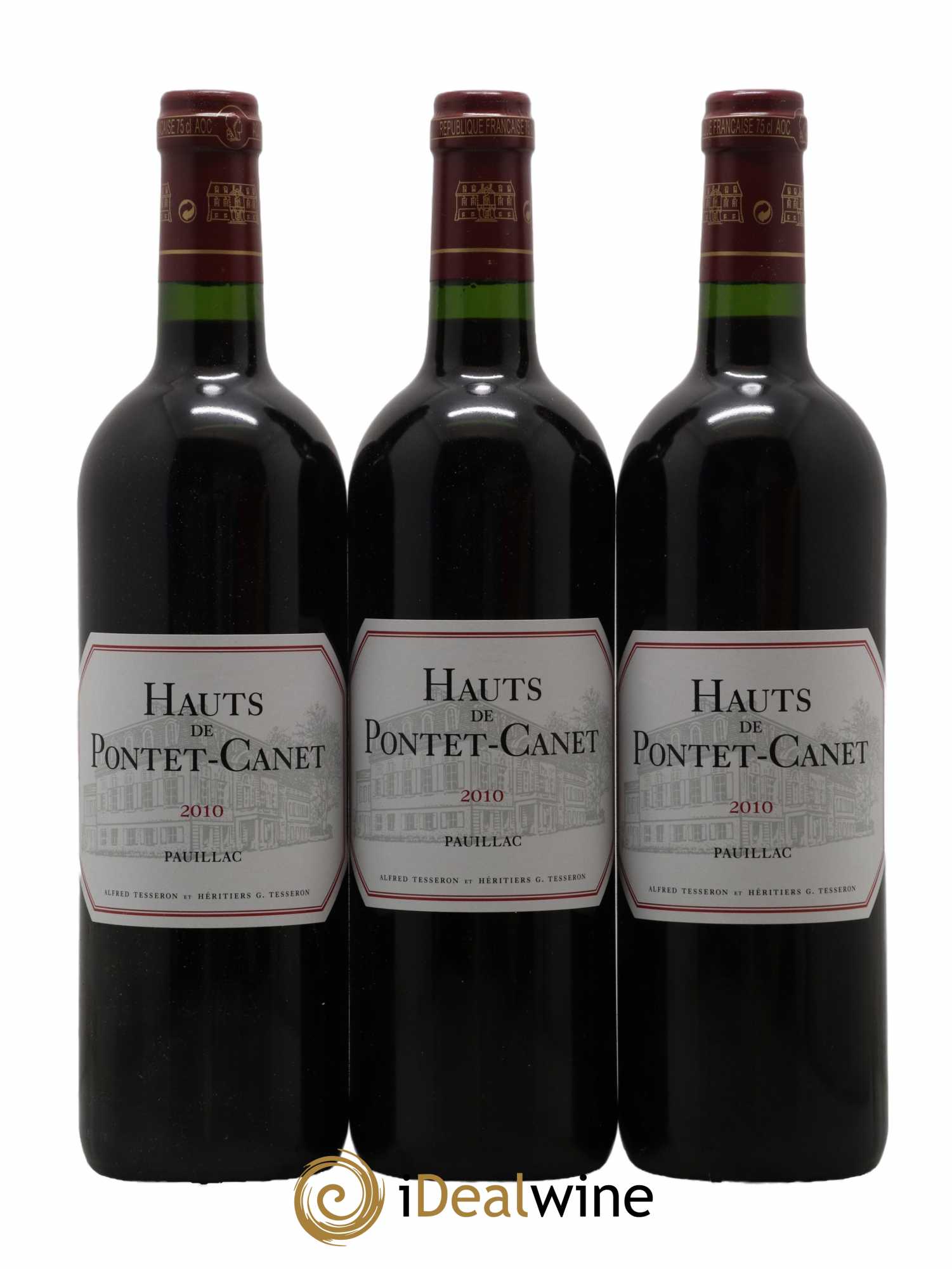 Les Hauts de Pontet-Canet Second Vin 2010 - Lot de 12 bouteilles - 3