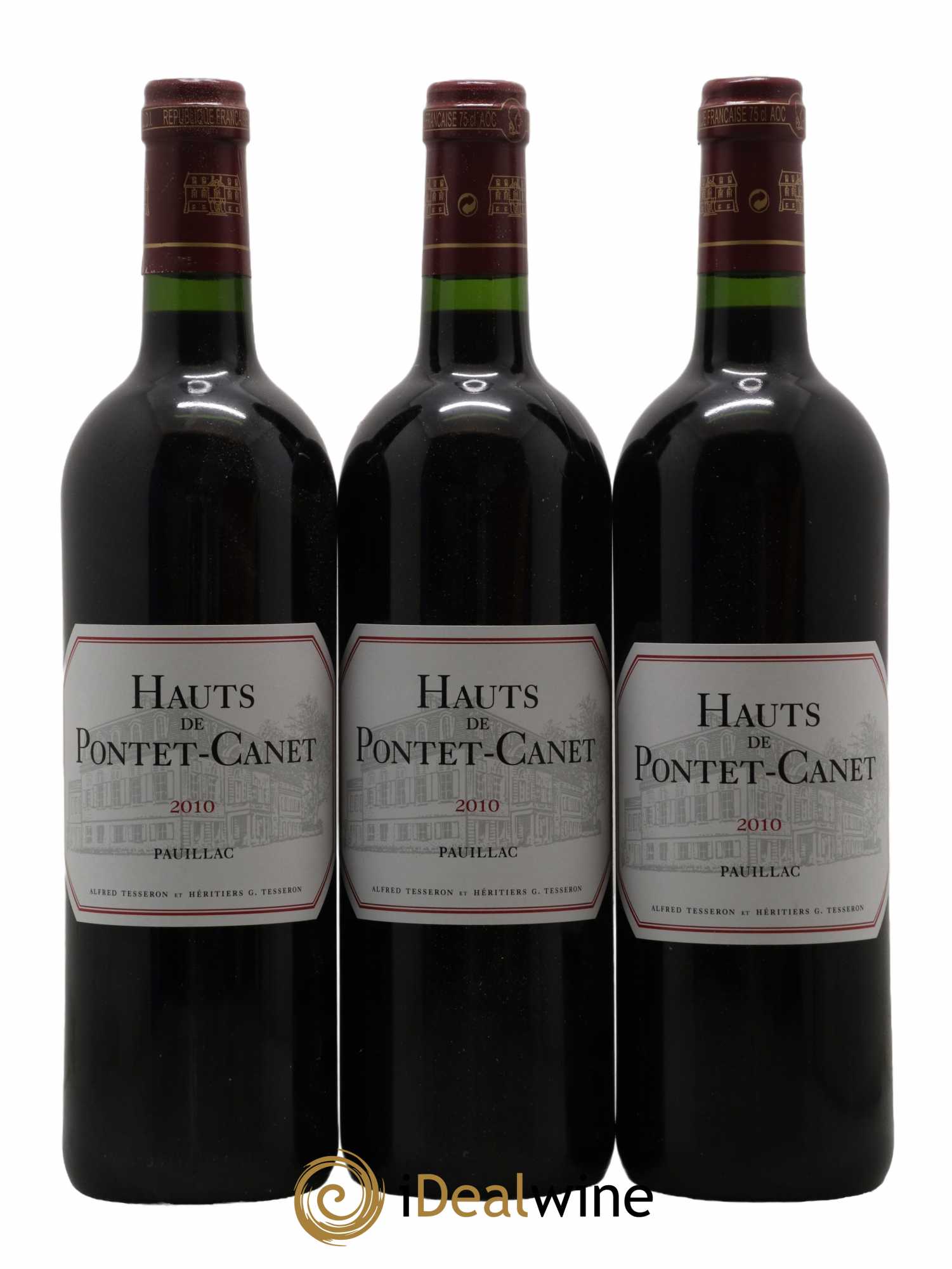 Les Hauts de Pontet-Canet Second Vin 2010 - Lot de 12 bouteilles - 4
