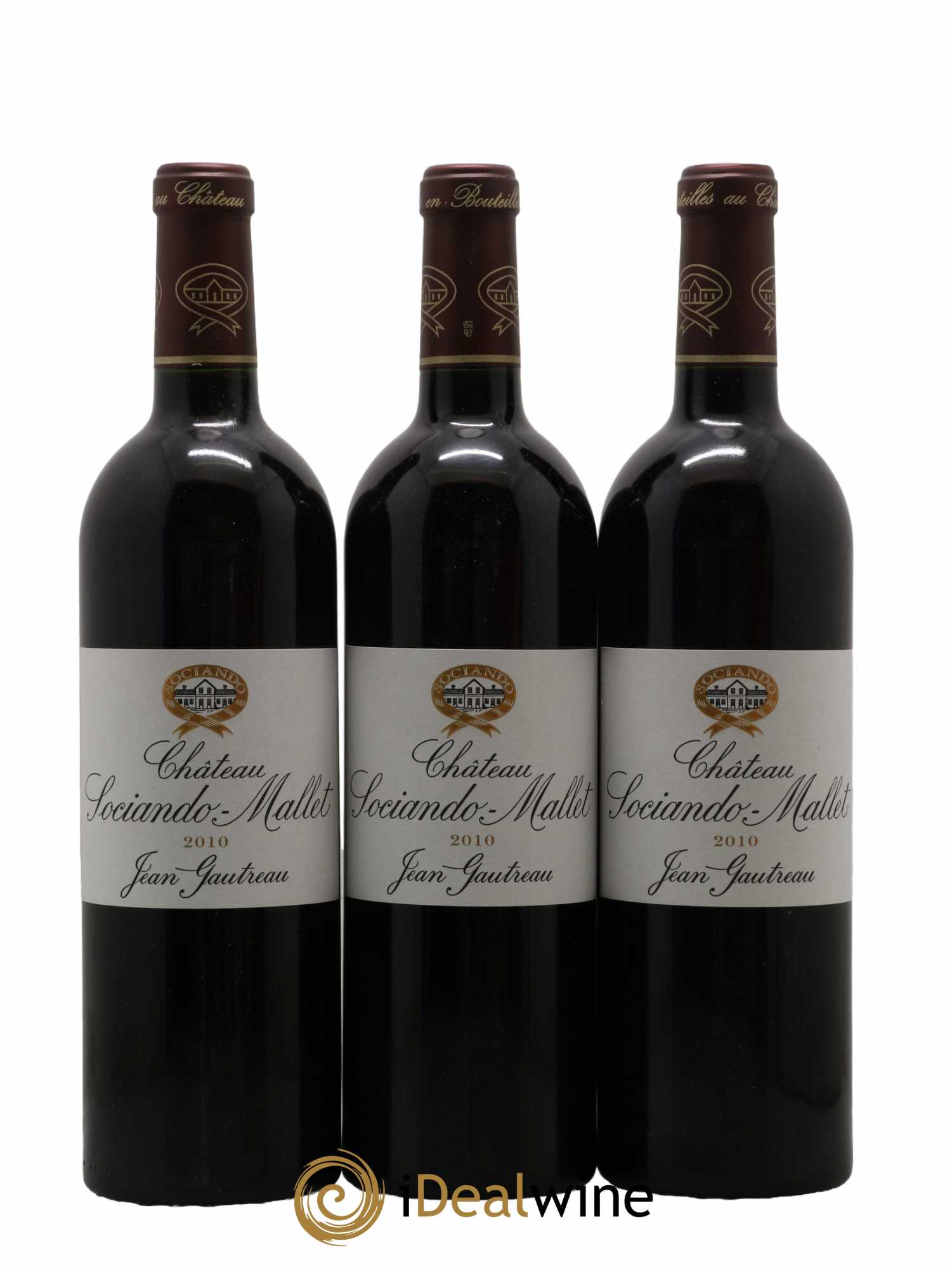 Château Sociando Mallet 2010 - Lot de 12 bouteilles - 3