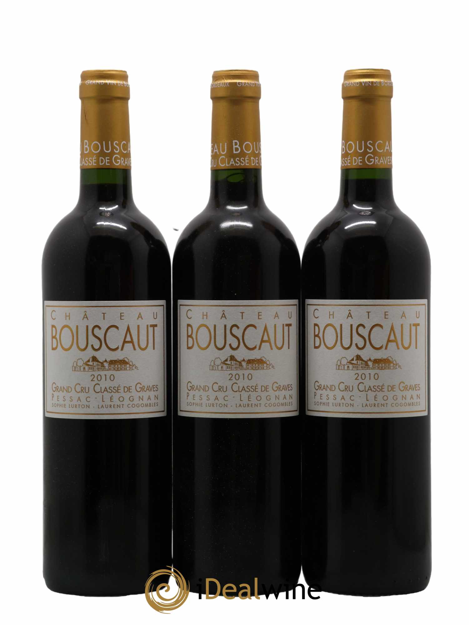 Château Bouscaut Cru Classé de Graves 2010 - Lot de 12 bouteilles - 3
