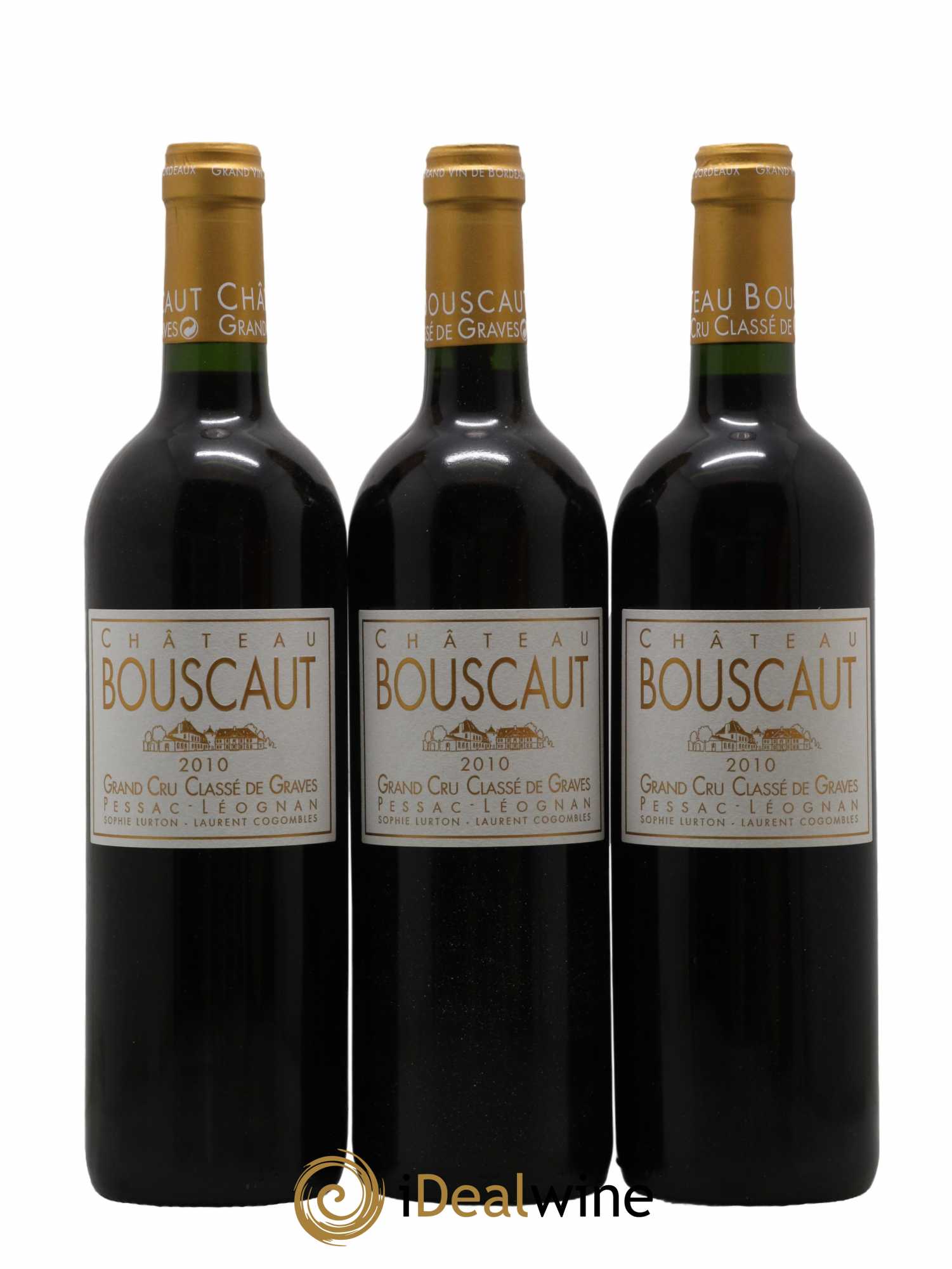 Château Bouscaut Cru Classé de Graves 2010 - Lot de 12 bouteilles - 4