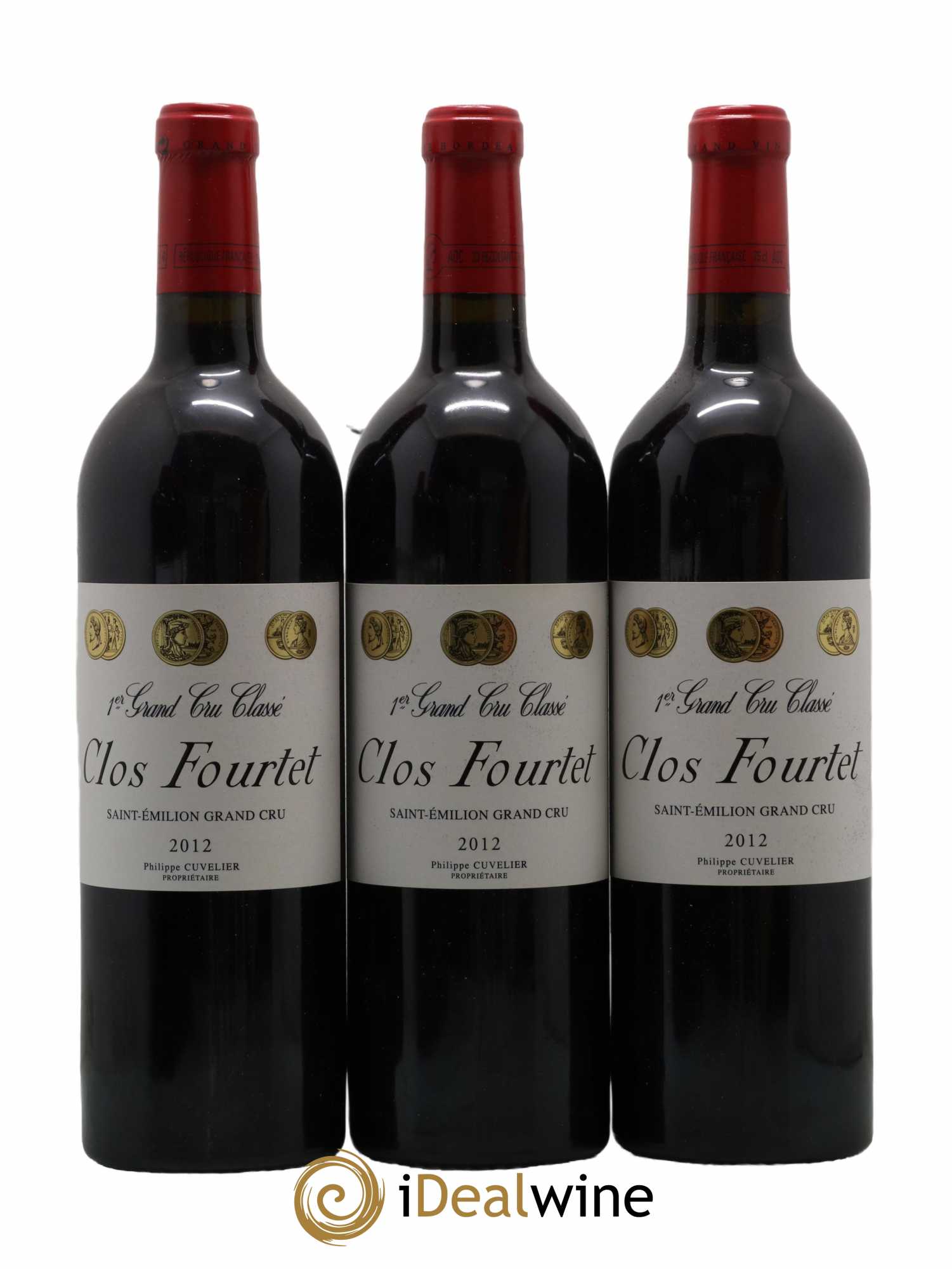 Clos Fourtet 1er Grand Cru Classé B 2012 - Lot de 6 bouteilles - 2