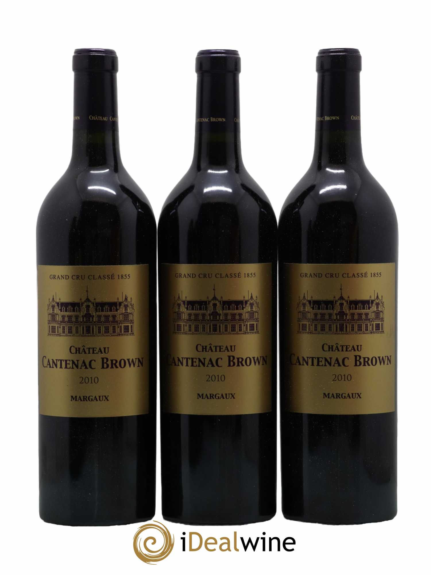Château Cantenac Brown 3ème Grand Cru Classé 2010 - Lot de 6 bouteilles - 1