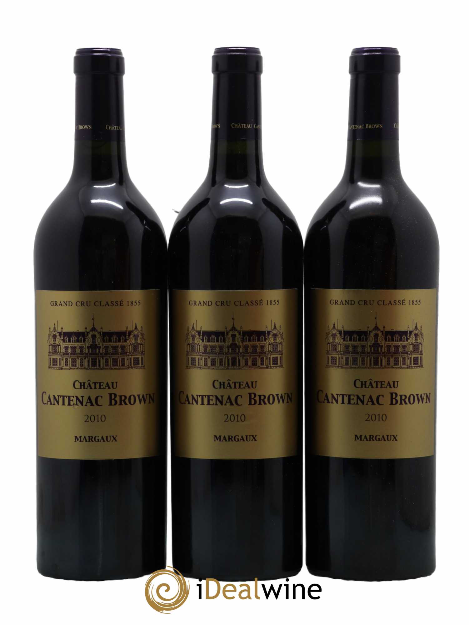 Château Cantenac Brown 3ème Grand Cru Classé 2010 - Lot de 6 bouteilles - 2