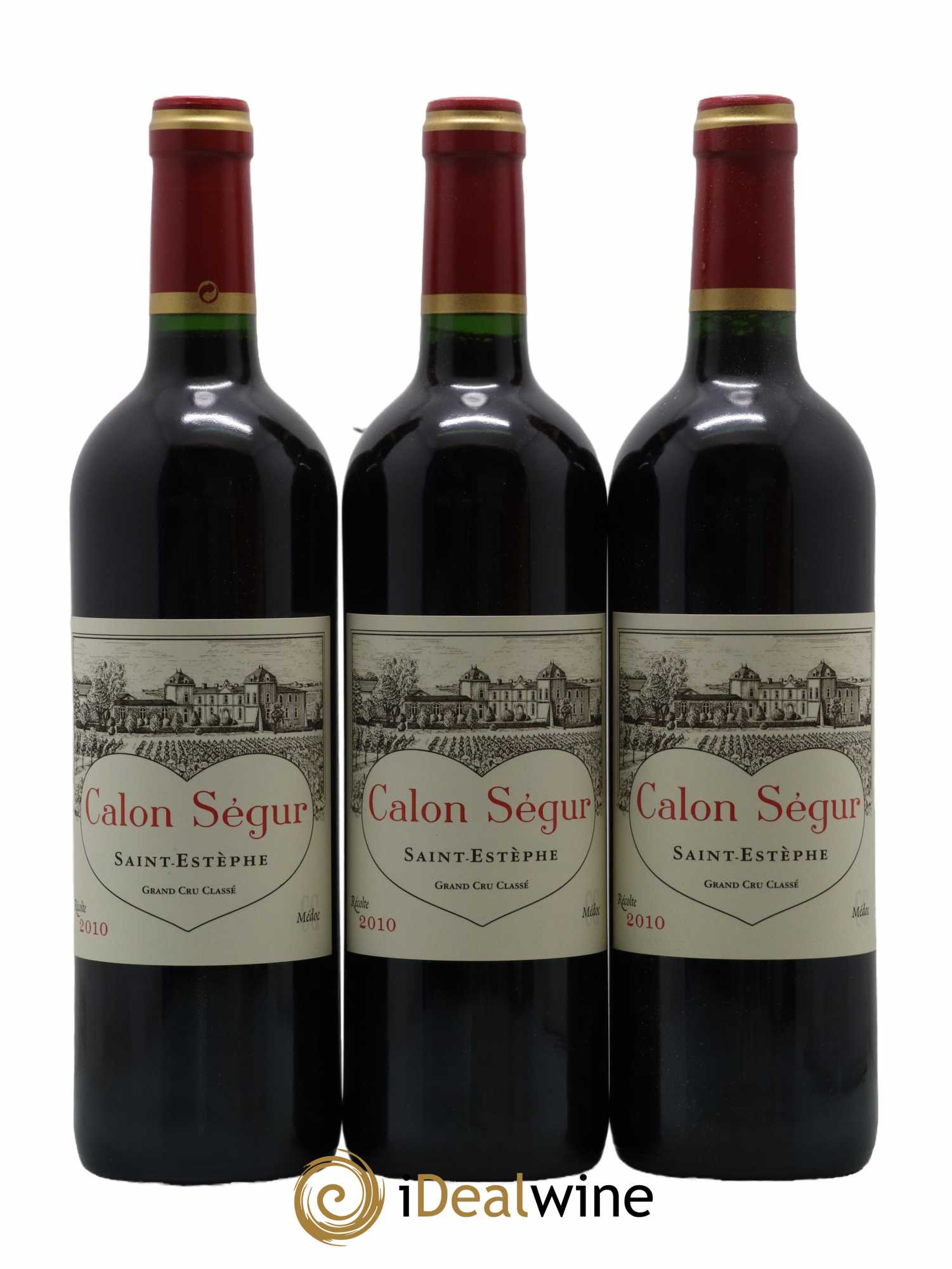 Château Calon Ségur 3ème Grand Cru Classé 2010 - Lot de 6 bouteilles - 2