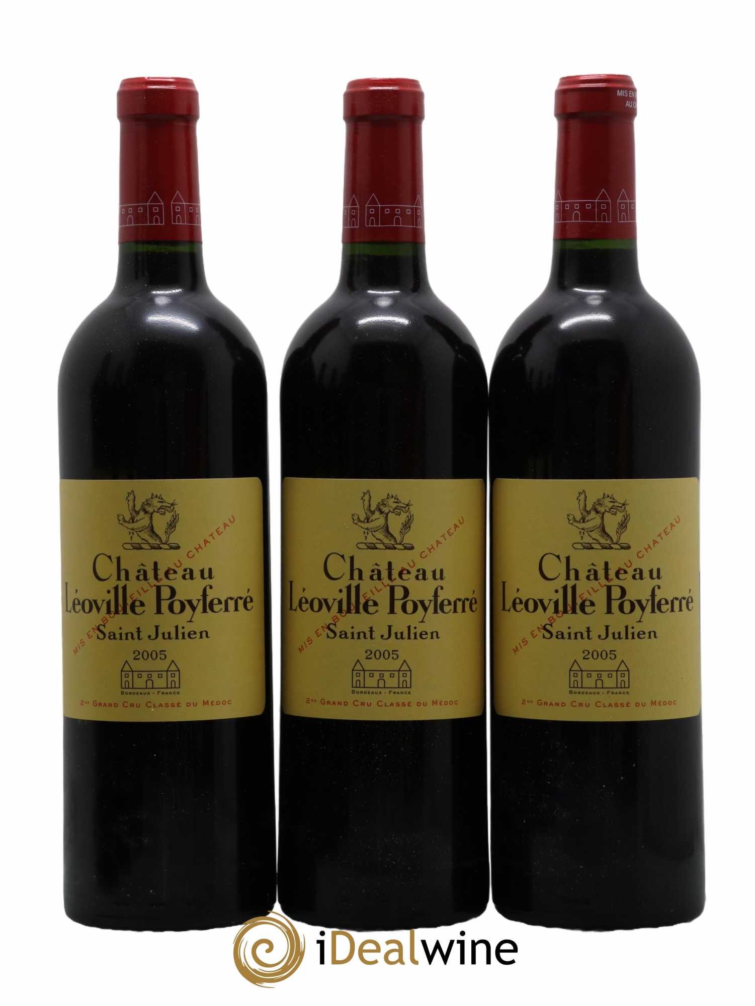 Château Léoville Poyferré 2ème Grand Cru Classé 2005 - Lotto di 6 bottiglie - 1
