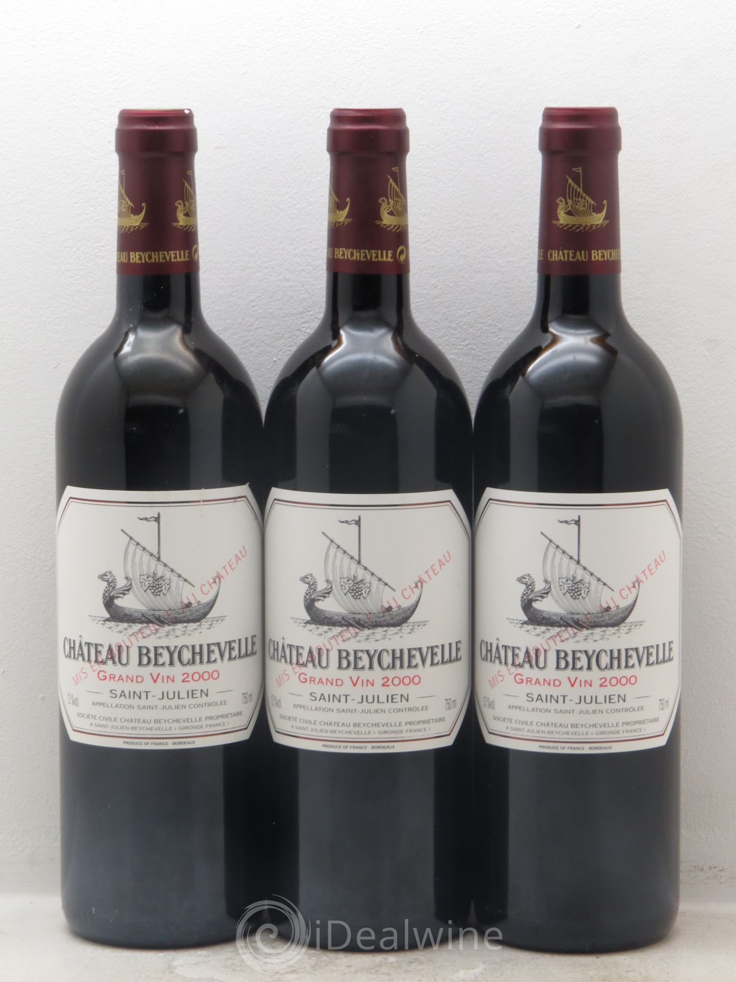 Château Beychevelle 4ème Grand Cru Classé 2000 - Lot de 12 bouteilles - 4