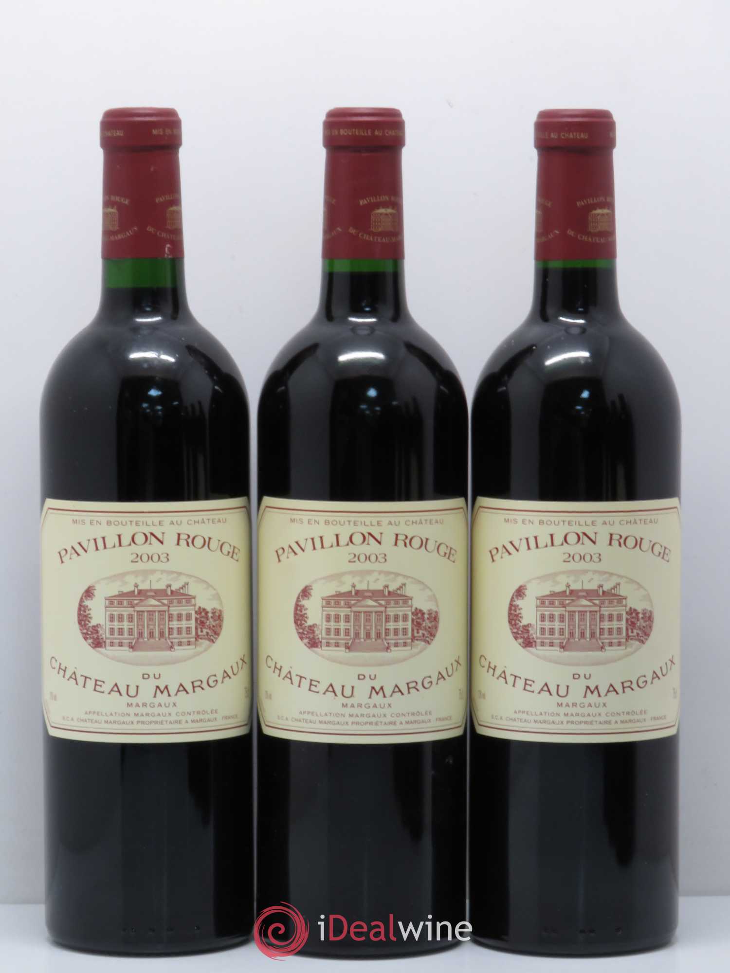 Pavillon Rouge du Château Margaux Second Vin 2003 - Lot de 6 bouteilles - 1