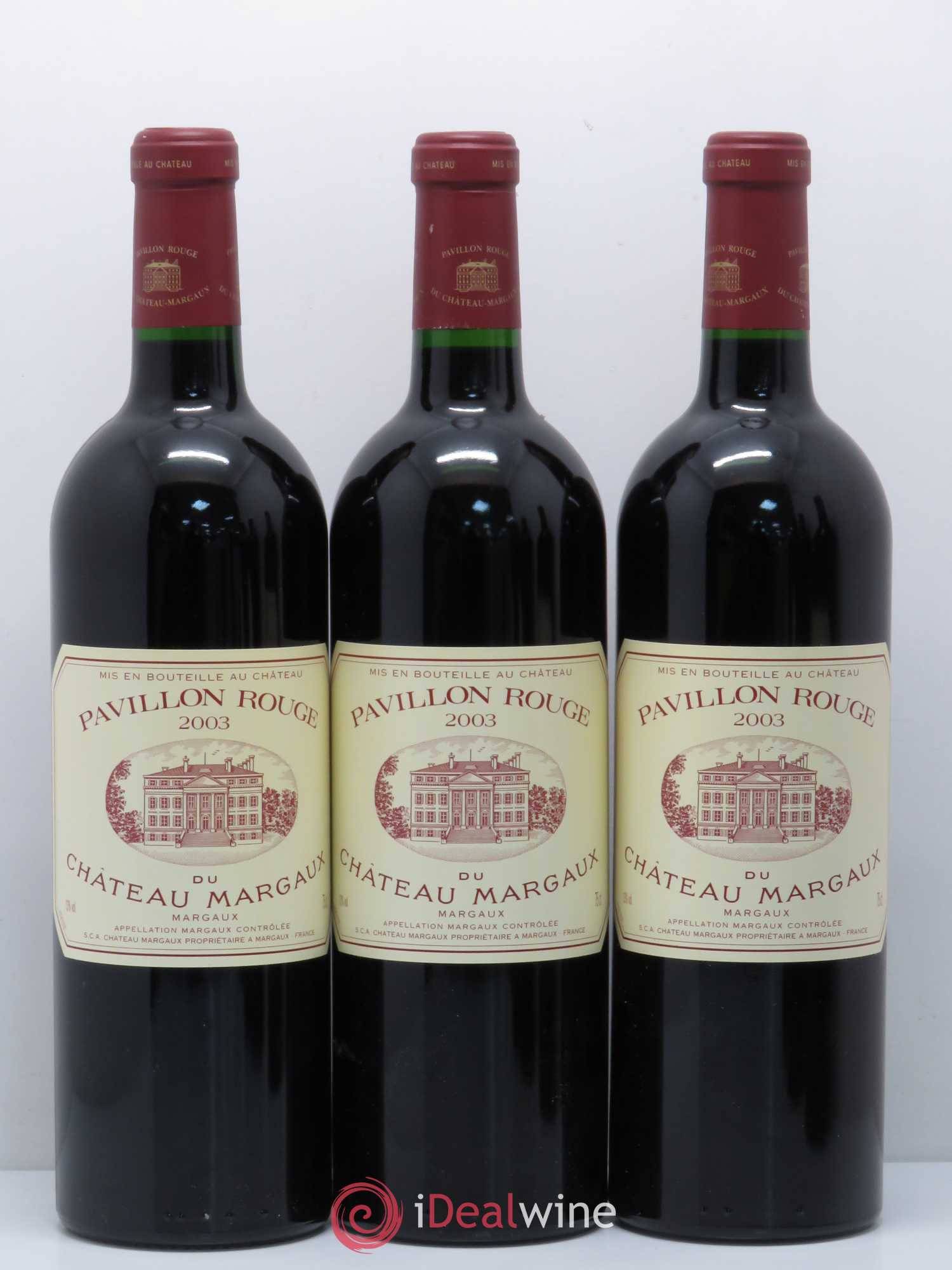 Pavillon Rouge du Château Margaux Second Vin 2003 - Lot de 6 bouteilles - 2