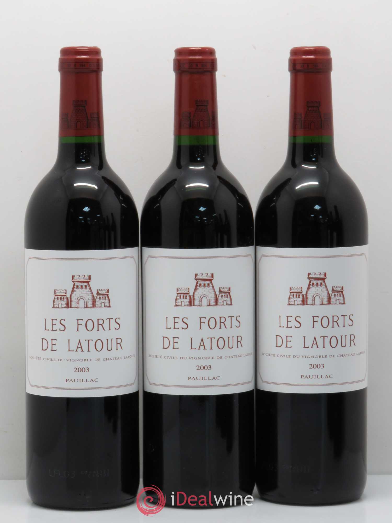 Les Forts de Latour Second Vin 2003 - Lot de 6 bouteilles - 2