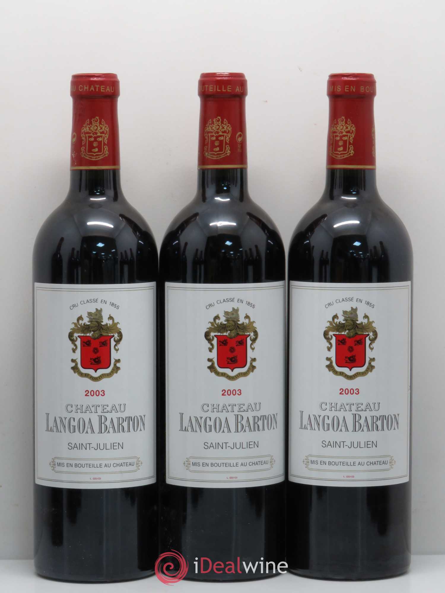 Château Langoa Barton 3ème Grand Cru Classé 2003 - Lot de 12 bouteilles - 3