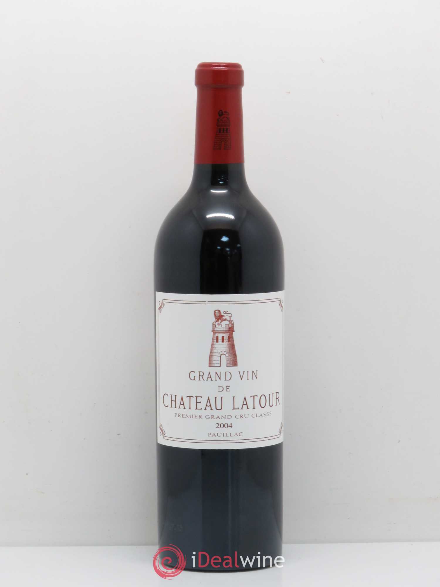 Château Latour 1er Grand Cru Classé 2004 - Lot de 1 bouteille - 0