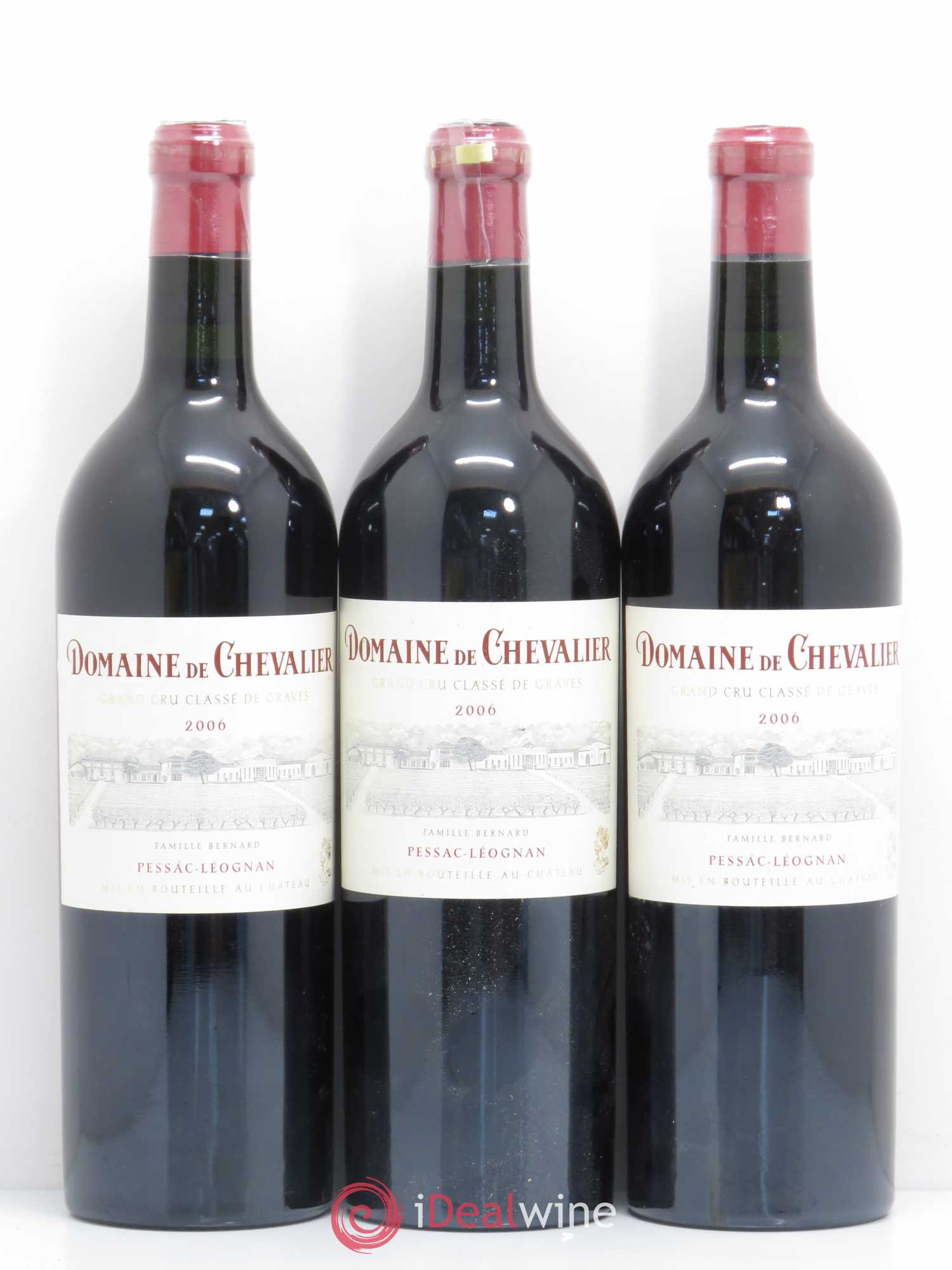 Domaine de Chevalier Cru Classé de Graves 2006 - Lot de 6 bouteilles - 1