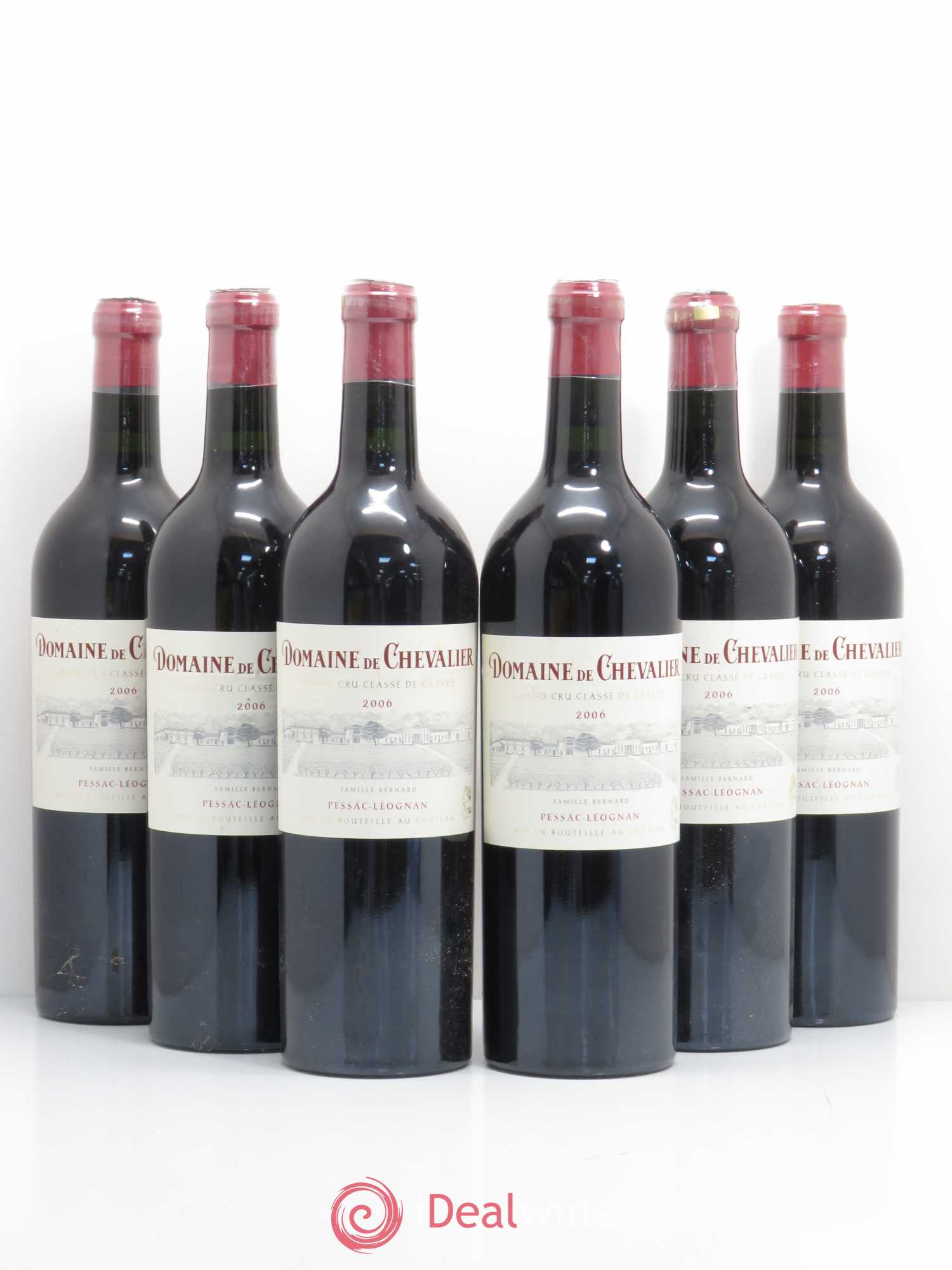 Domaine de Chevalier Cru Classé de Graves 2006 - Lot de 6 bouteilles - 0