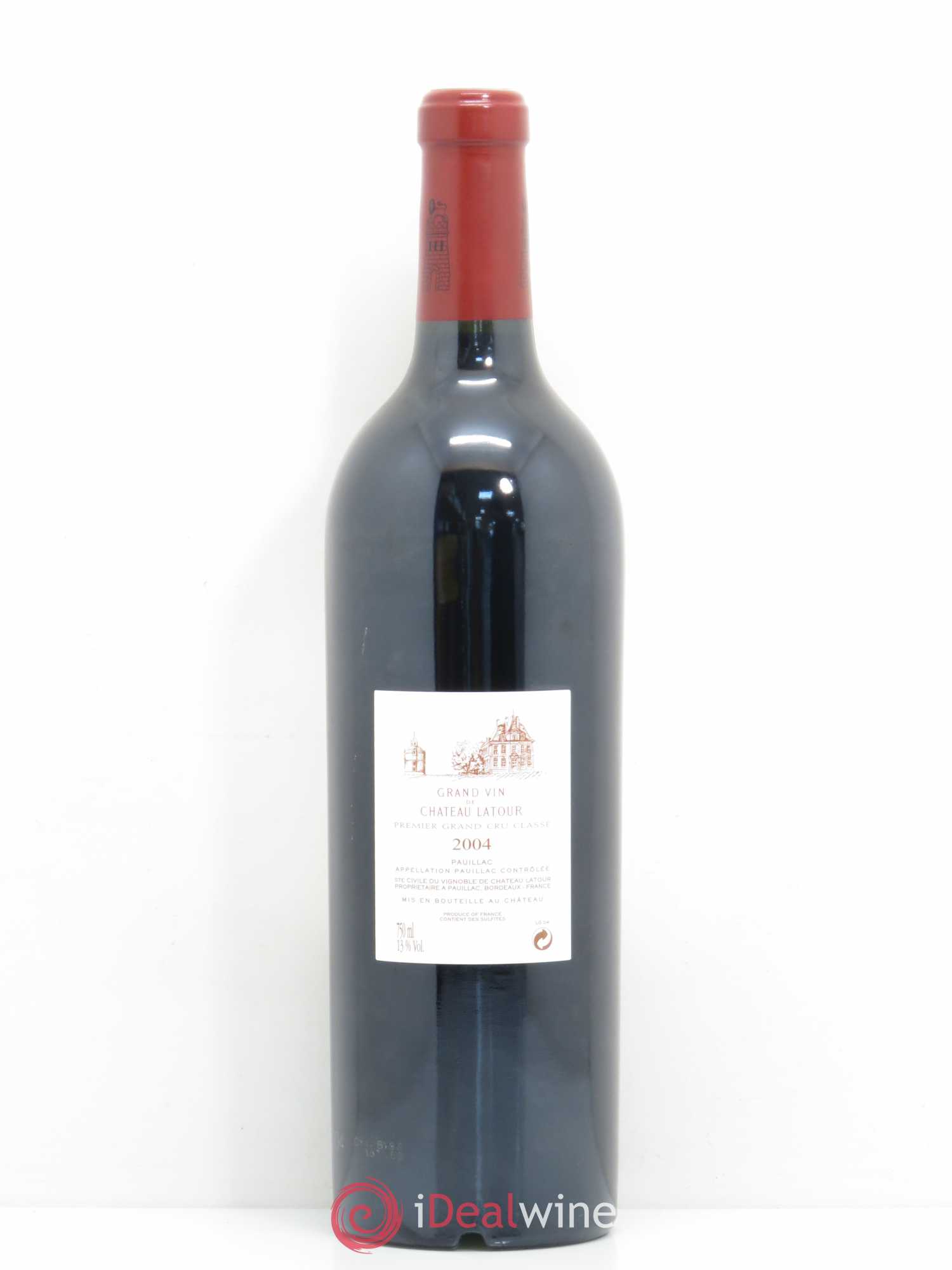 Château Latour 1er Grand Cru Classé 2004 - Lot de 1 bouteille - 1