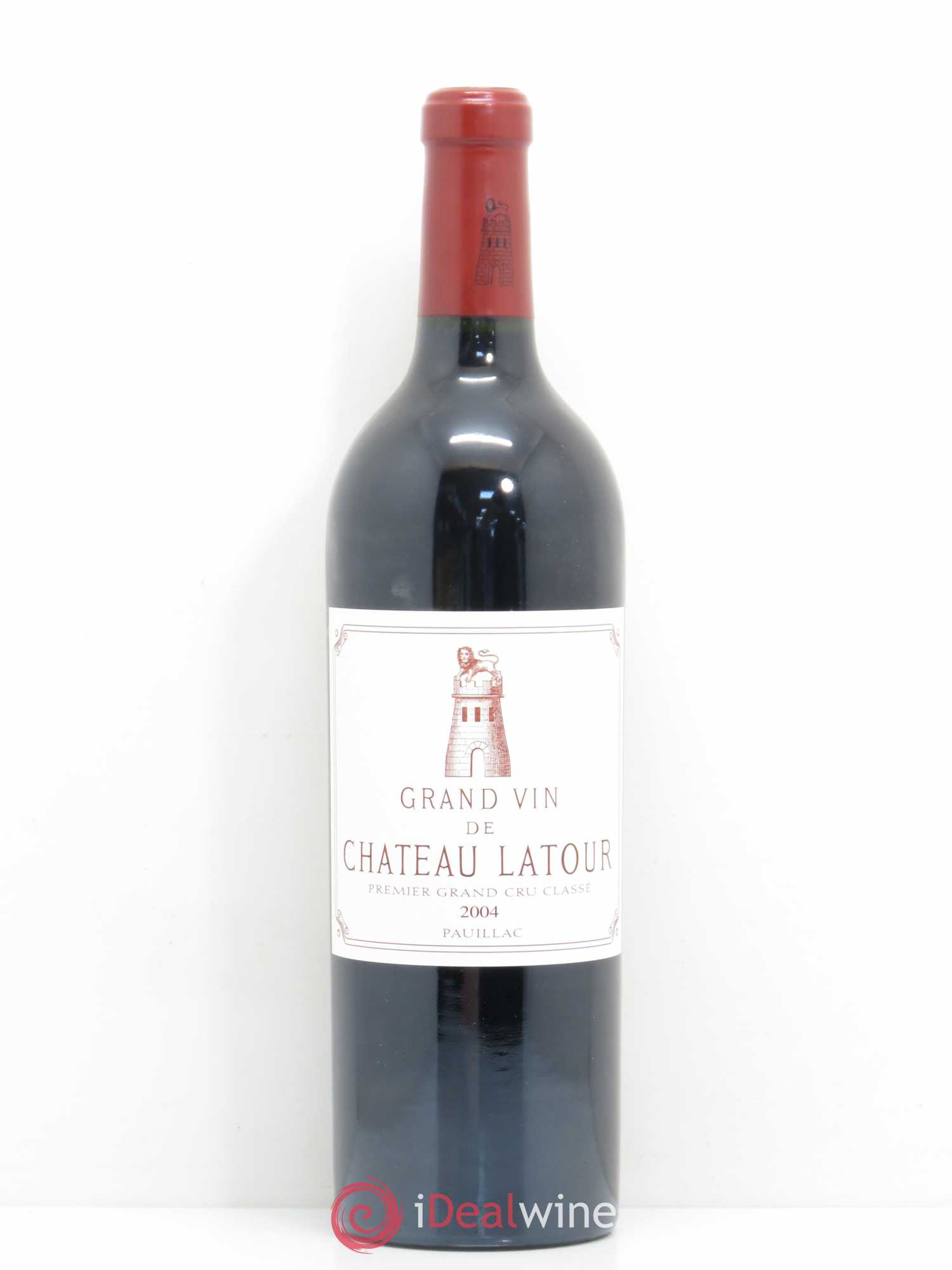 Château Latour 1er Grand Cru Classé 2004 - Lot de 1 bouteille - 0