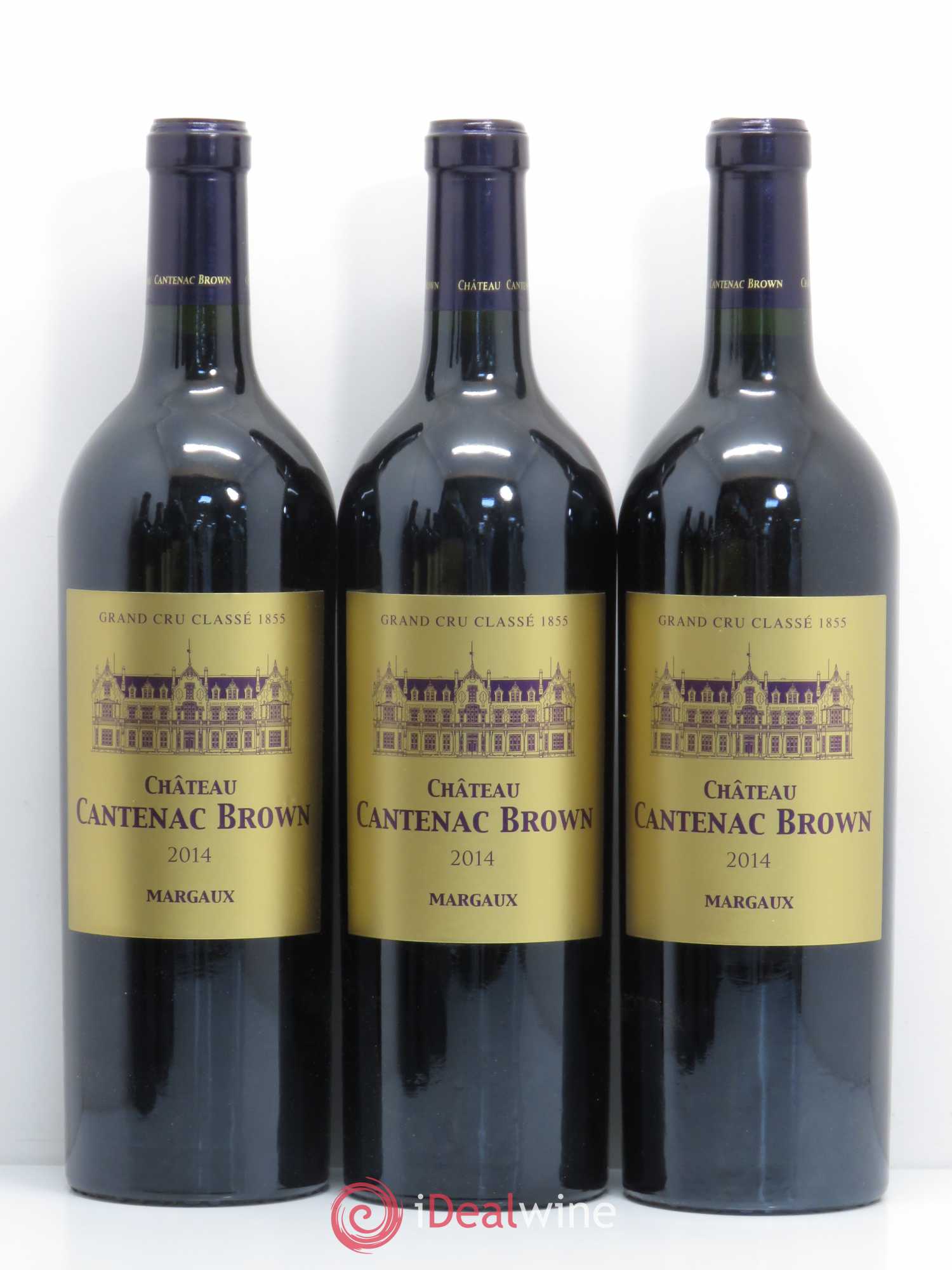 Château Cantenac Brown 3ème Grand Cru Classé 2014 - Lot de 6 bouteilles - 1