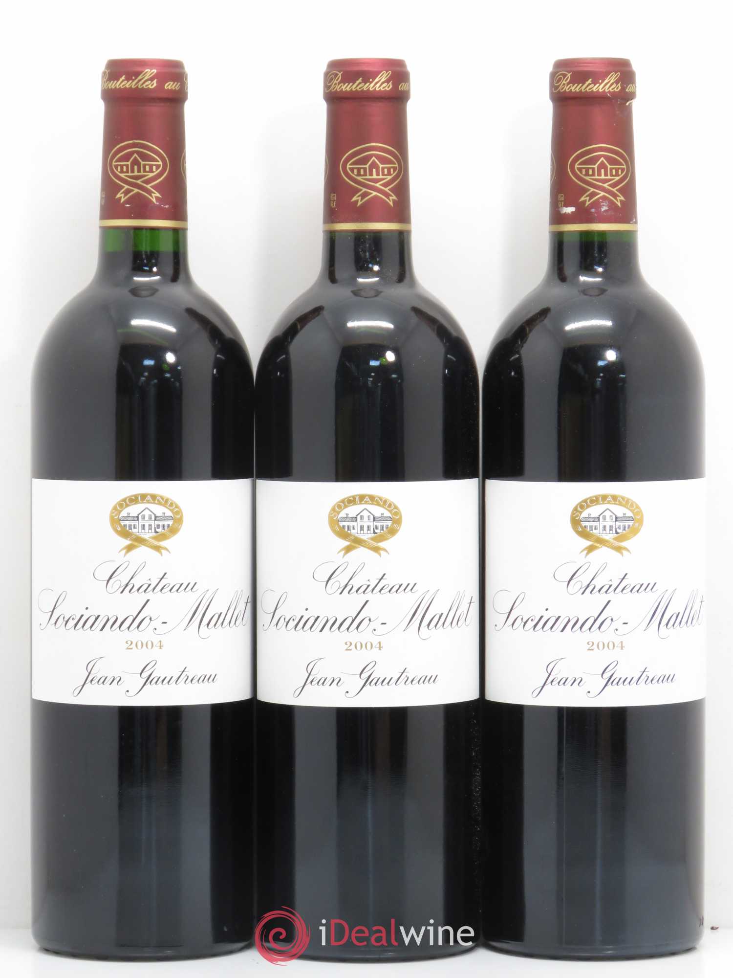 Château Sociando Mallet 2004 - Lot de 12 bouteilles - 4