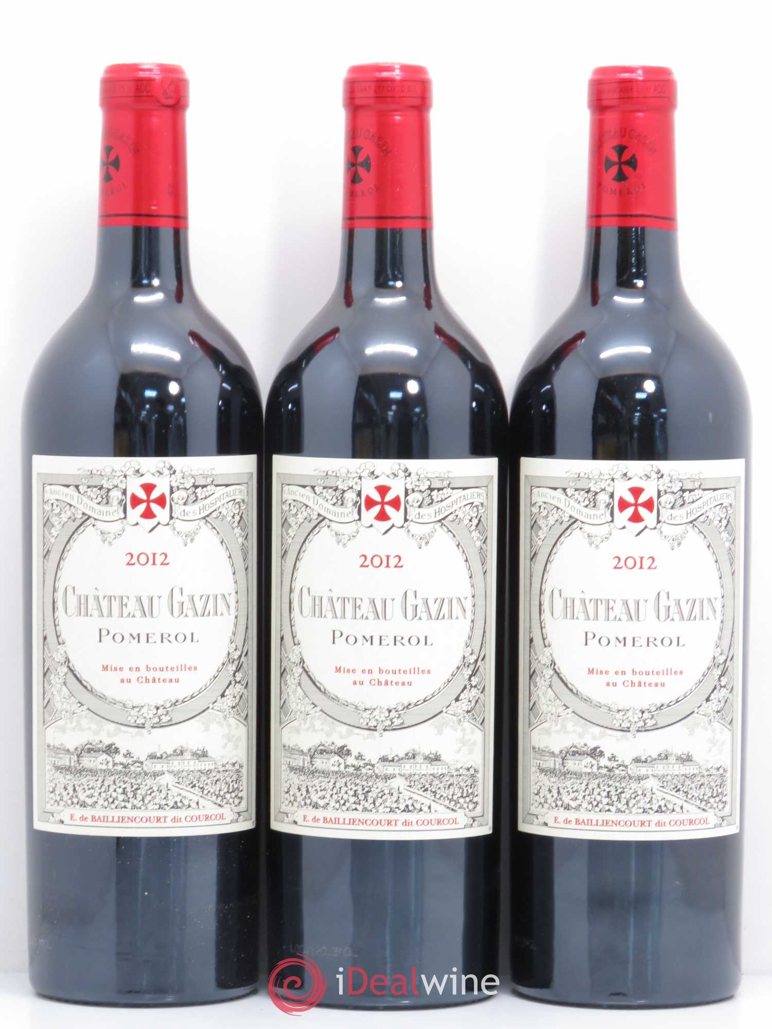 Château Gazin 2012 - Lot de 6 bouteilles - 1