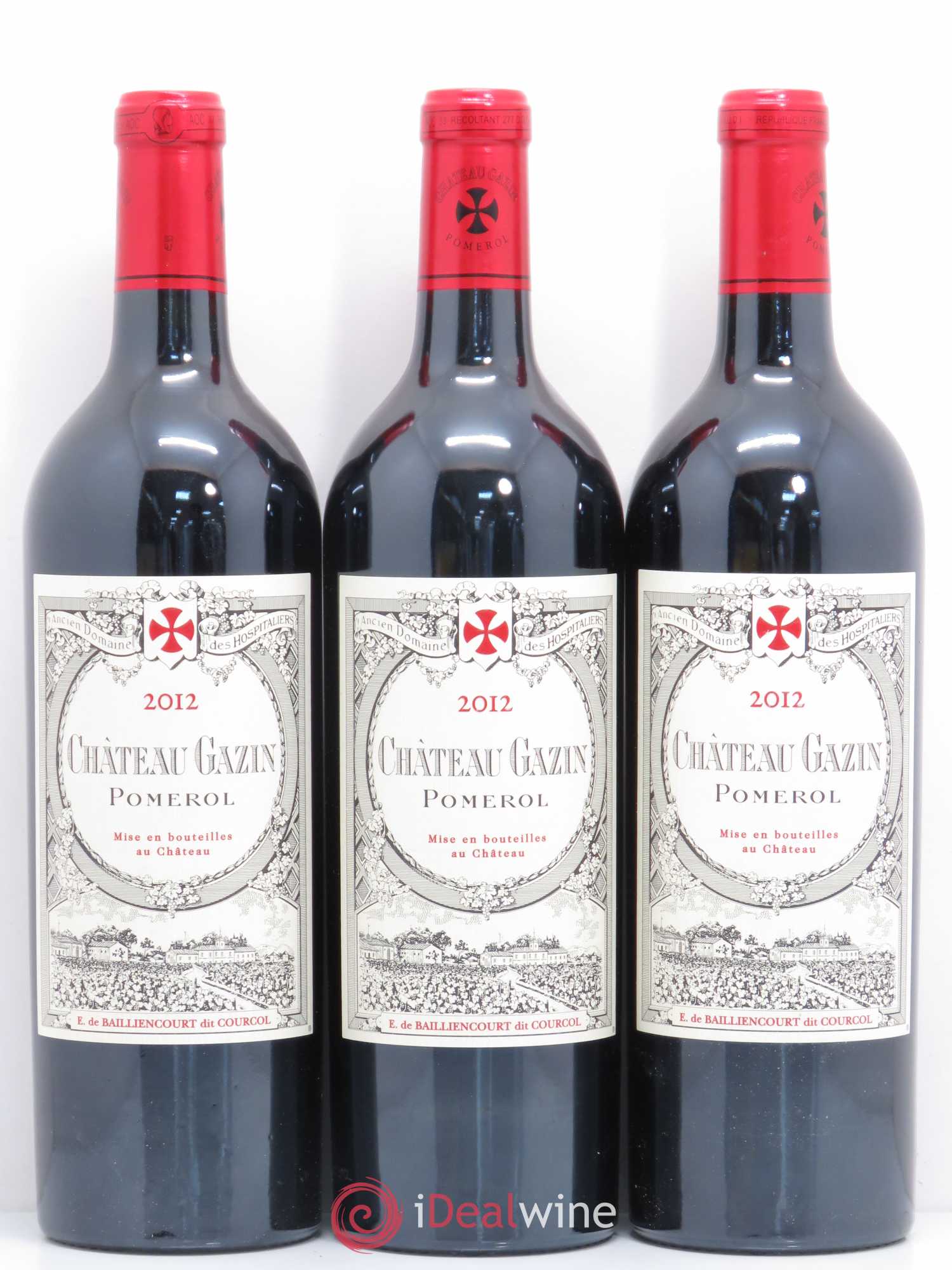 Château Gazin 2012 - Lot de 6 bouteilles - 2