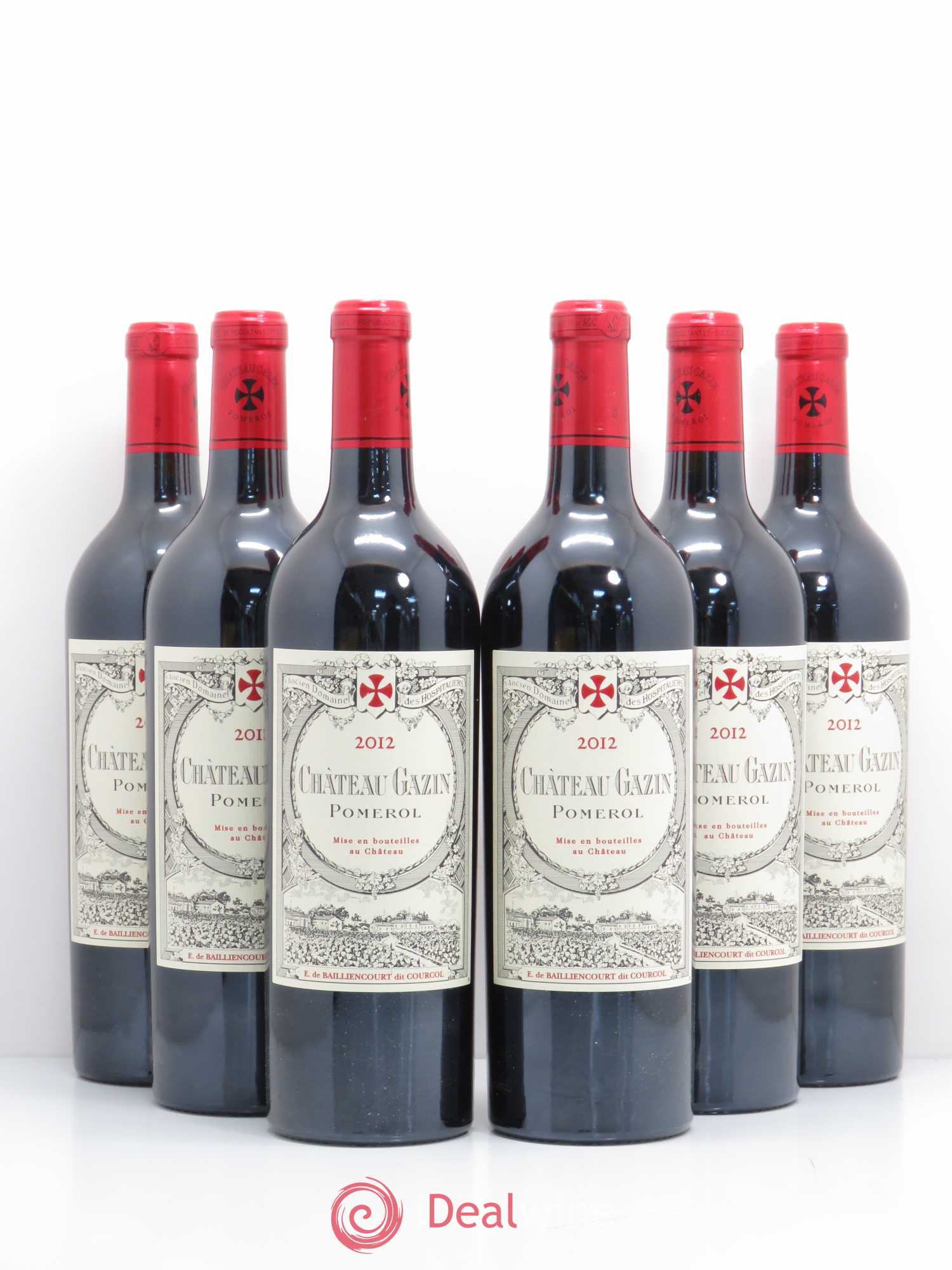 Château Gazin 2012 - Lot de 6 bouteilles - 0