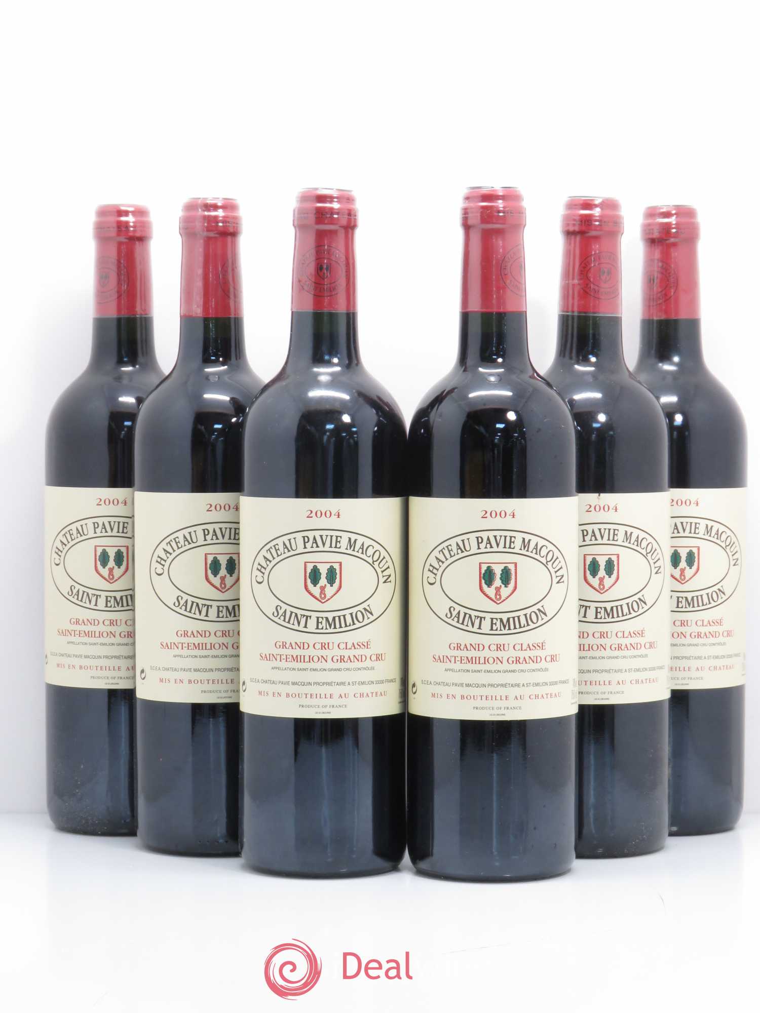 Château Pavie Macquin 1er Grand Cru Classé B 2004 - Lot de 6 bouteilles - 0