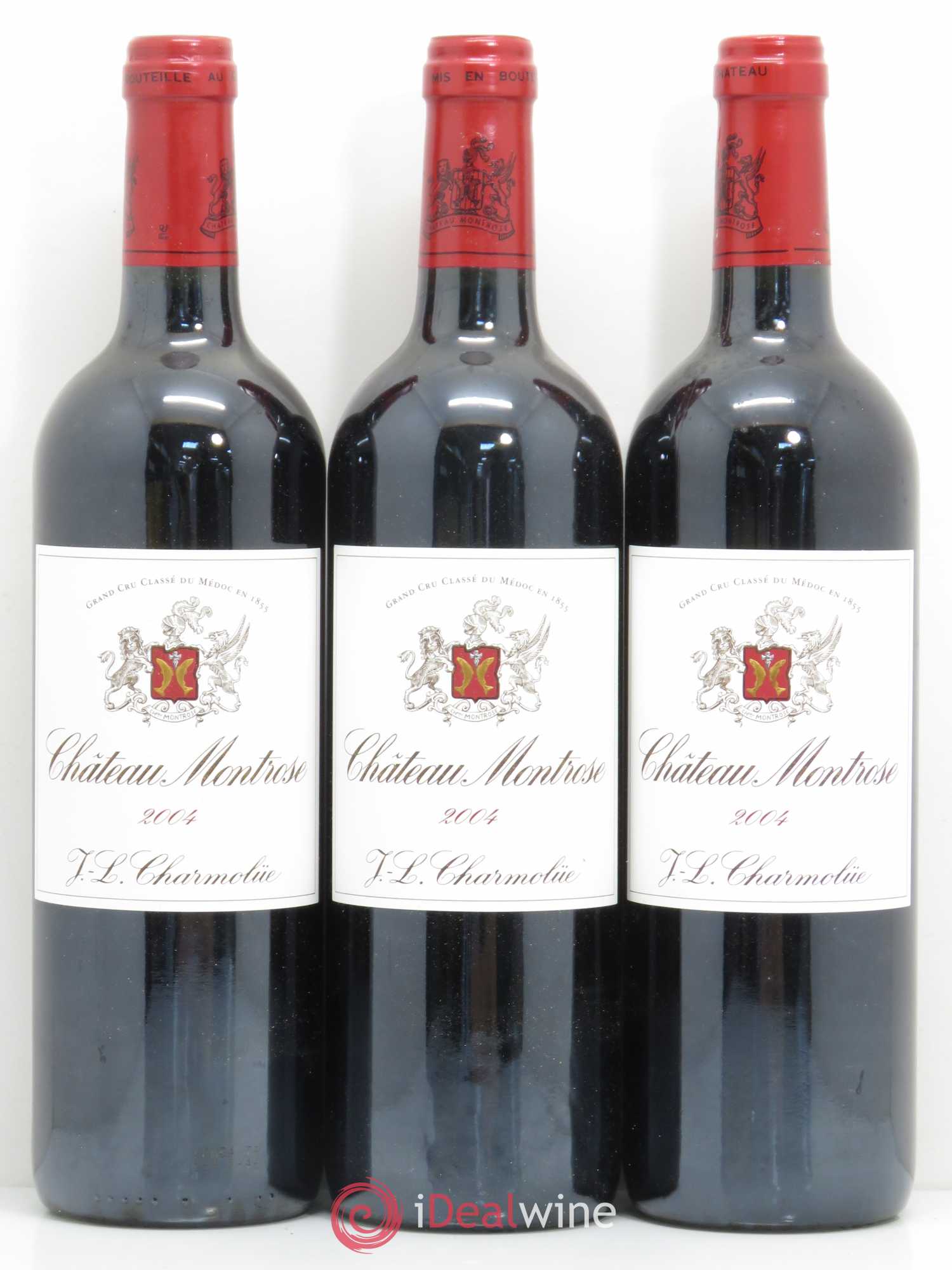 Château Montrose 2ème Grand Cru Classé 2004 - Lot de 12 bouteilles - 1