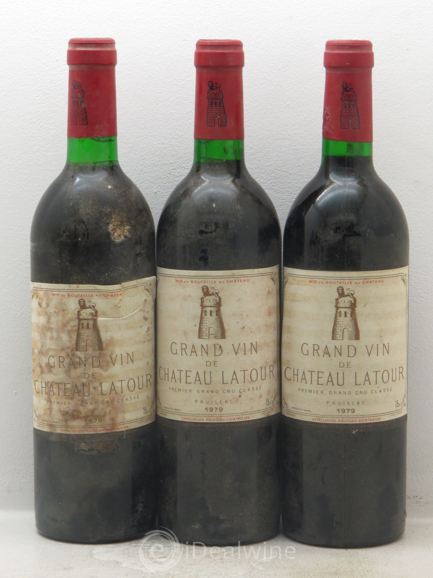 Château Latour 1er Grand Cru Classé 1979 - Lot de 6 bouteilles - 1