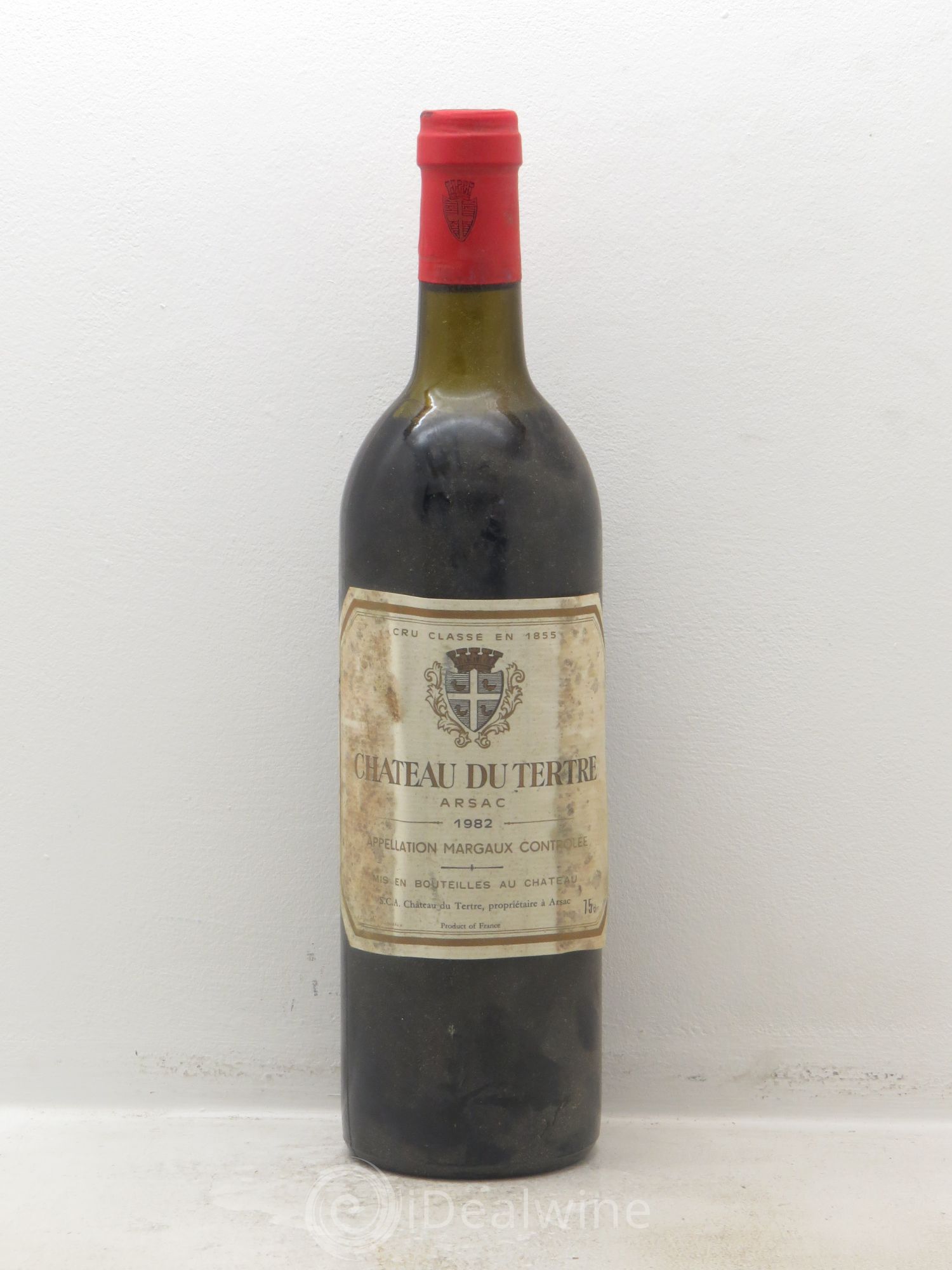 Château du Tertre 5ème Grand Cru Classé 1982 - Lot de 6 bouteilles - 0