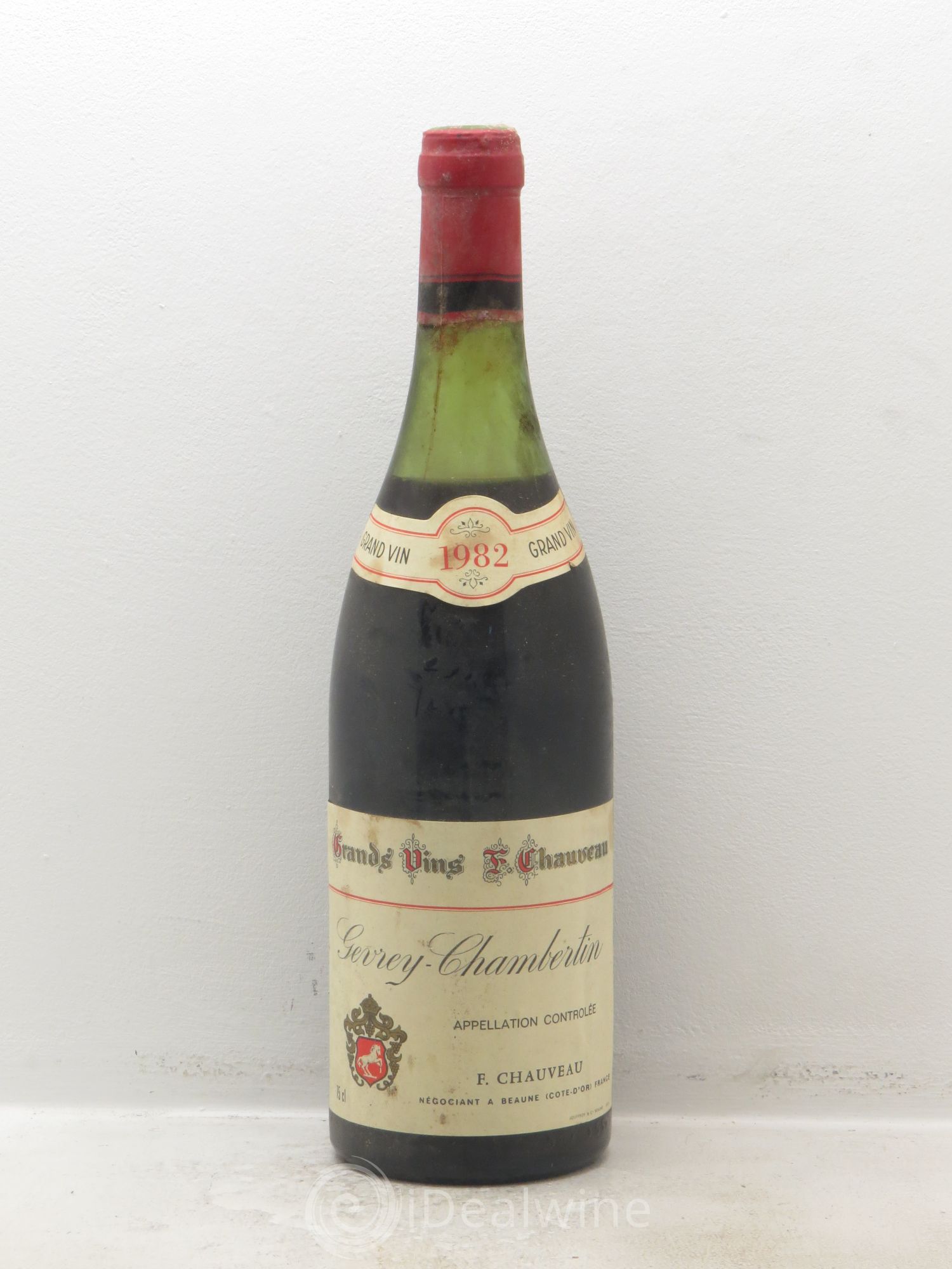 Gevrey-Chambertin F.Chauveau 1982 - Lot de 1 bouteille - 0