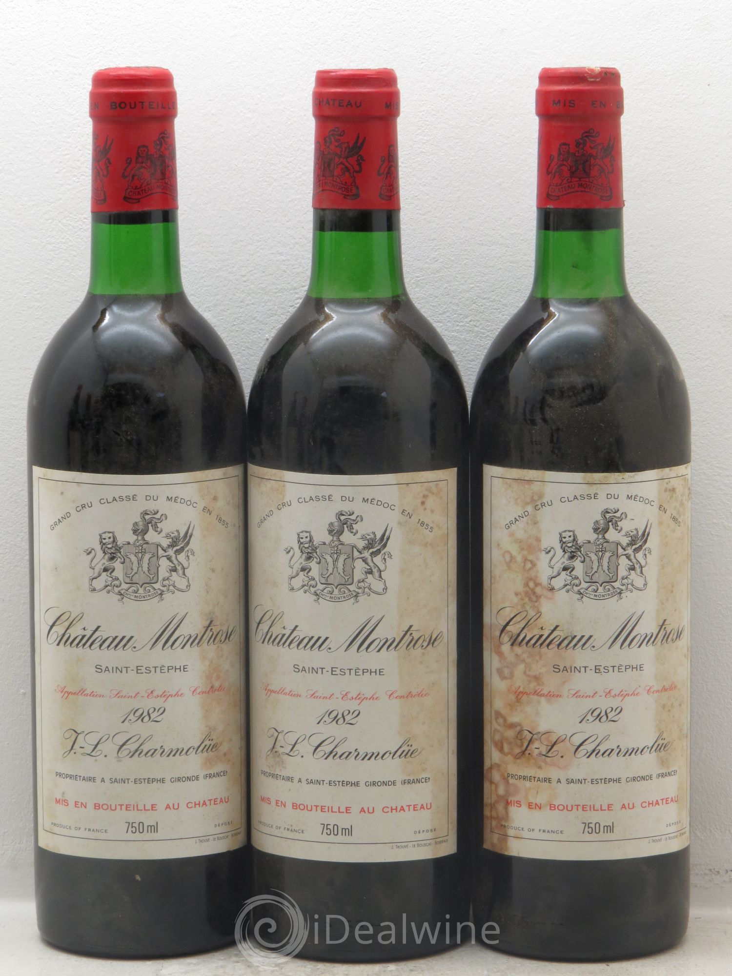 Château Montrose 2ème Grand Cru Classé 1982 - Lot de 12 bouteilles - 2