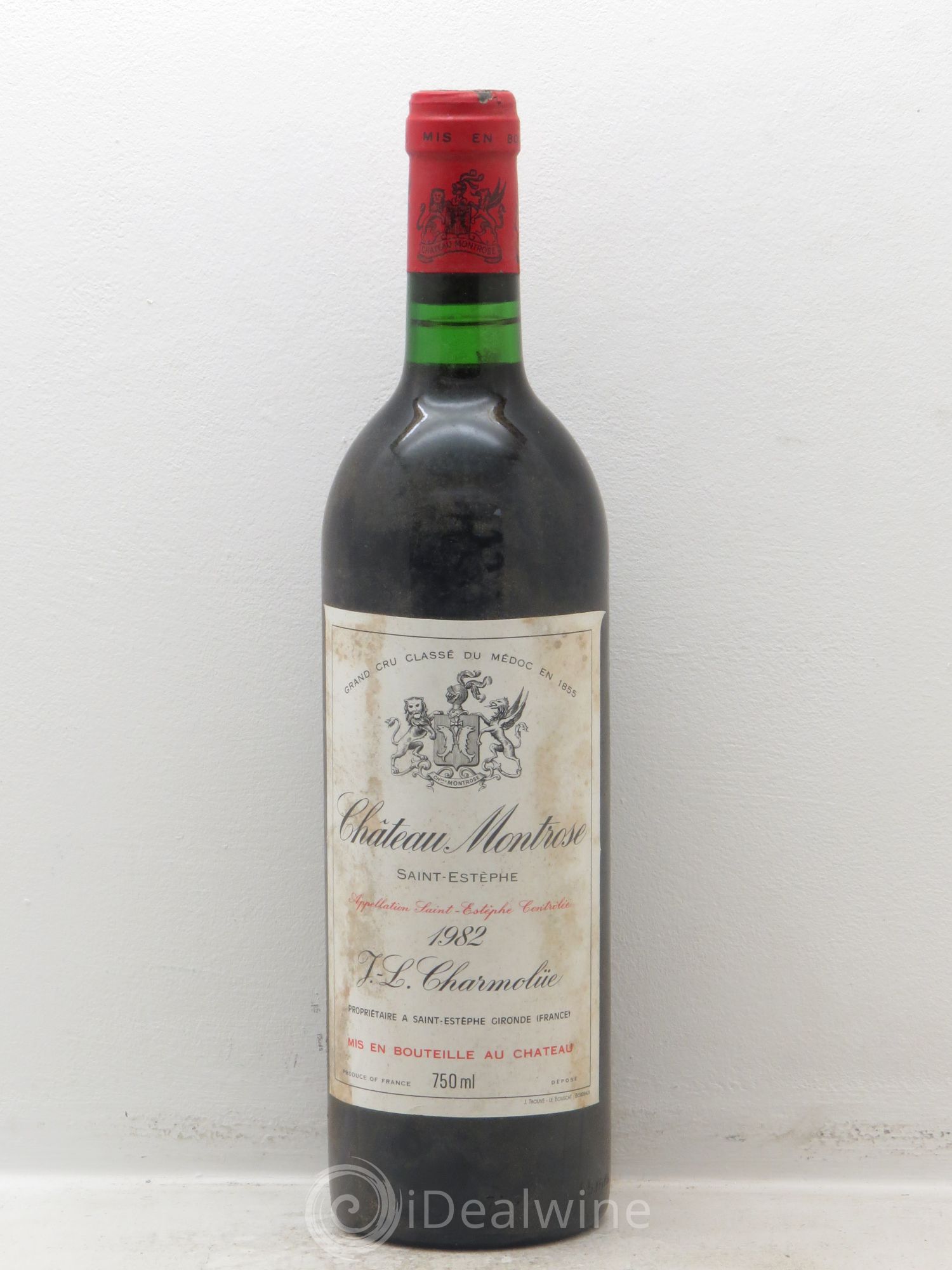 Château Montrose 2ème Grand Cru Classé 1982 - Lot de 1 bouteille - 0