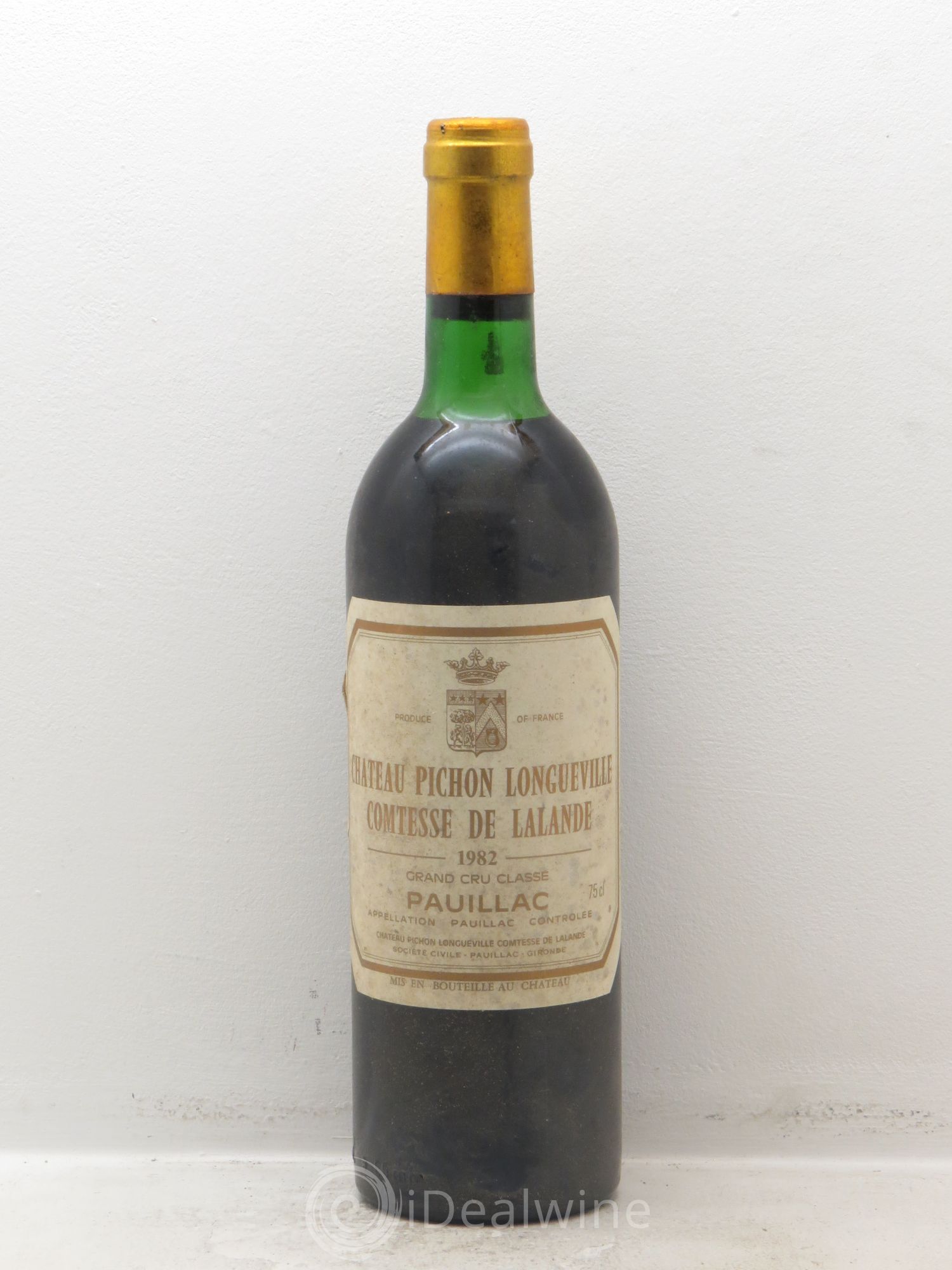 Château Pichon Longueville Comtesse de Lalande 2ème Grand Cru Classé 1982 - Lot de 1 bouteille - 0