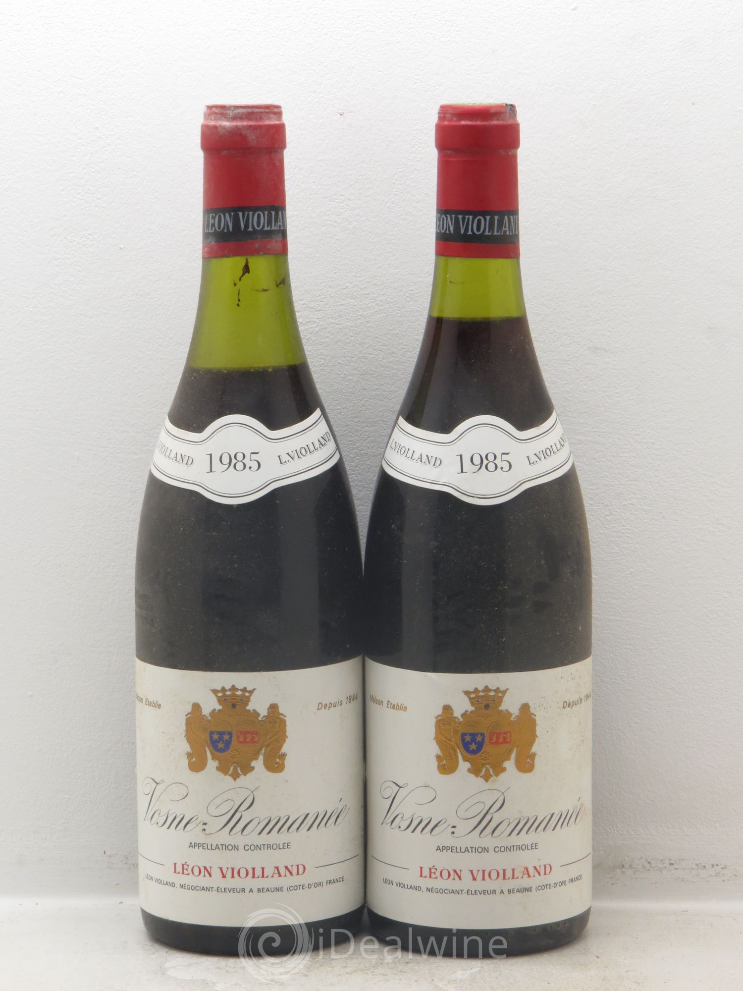 Vosne-Romanée Léon Violland 1985 - Lot de 2 bouteilles - 0